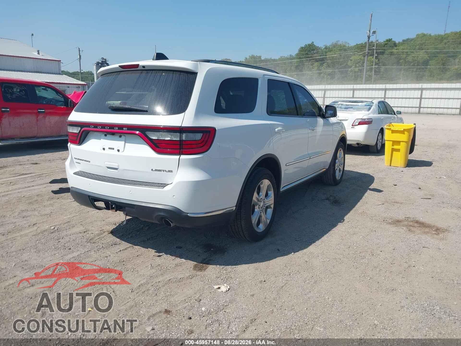 DODGE DURANGO 2014 - 1C4RDJDG3EC412217