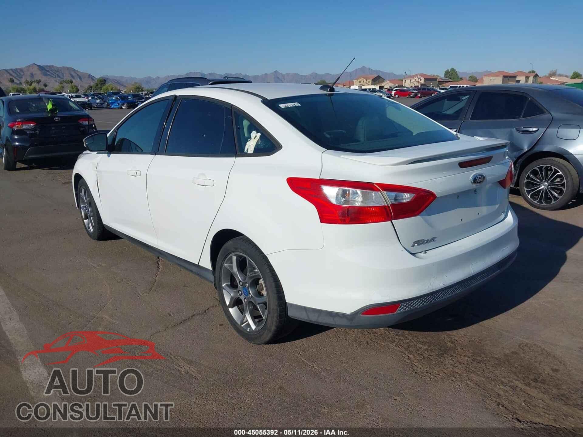 FORD FOCUS 2013 - 1FADP3F23DL292020