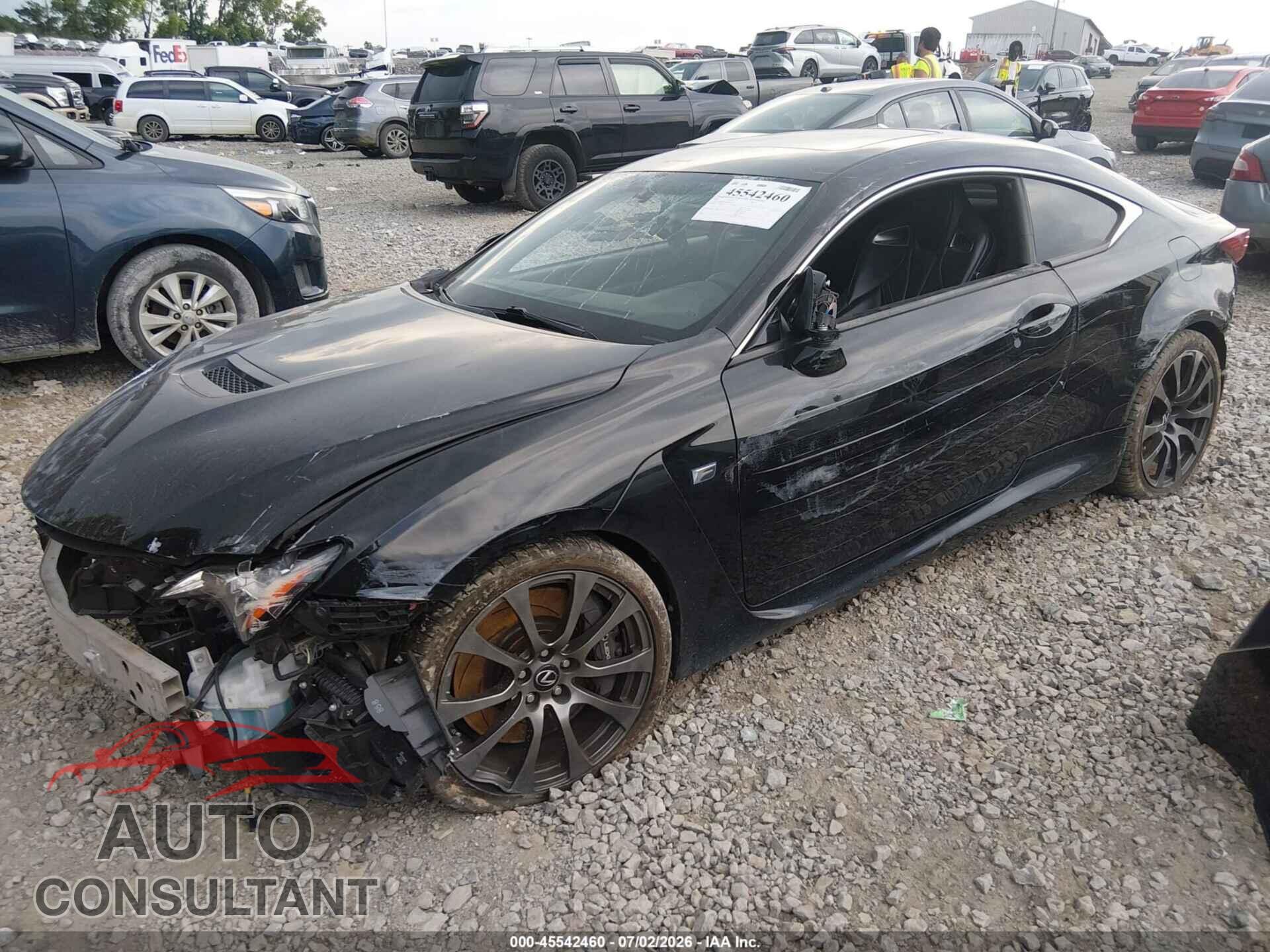 LEXUS RC F 2015 - JTHHP5BC7F5000722