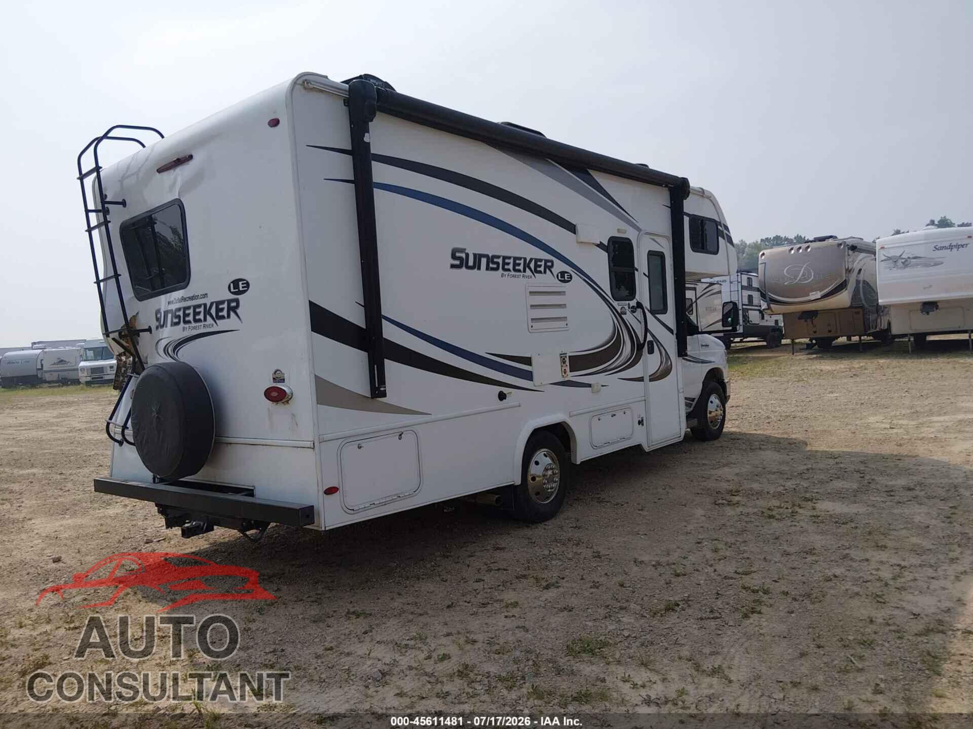 FORD E-450 CUTAWAY 2019 - 1FDXE4FS6KDC06348