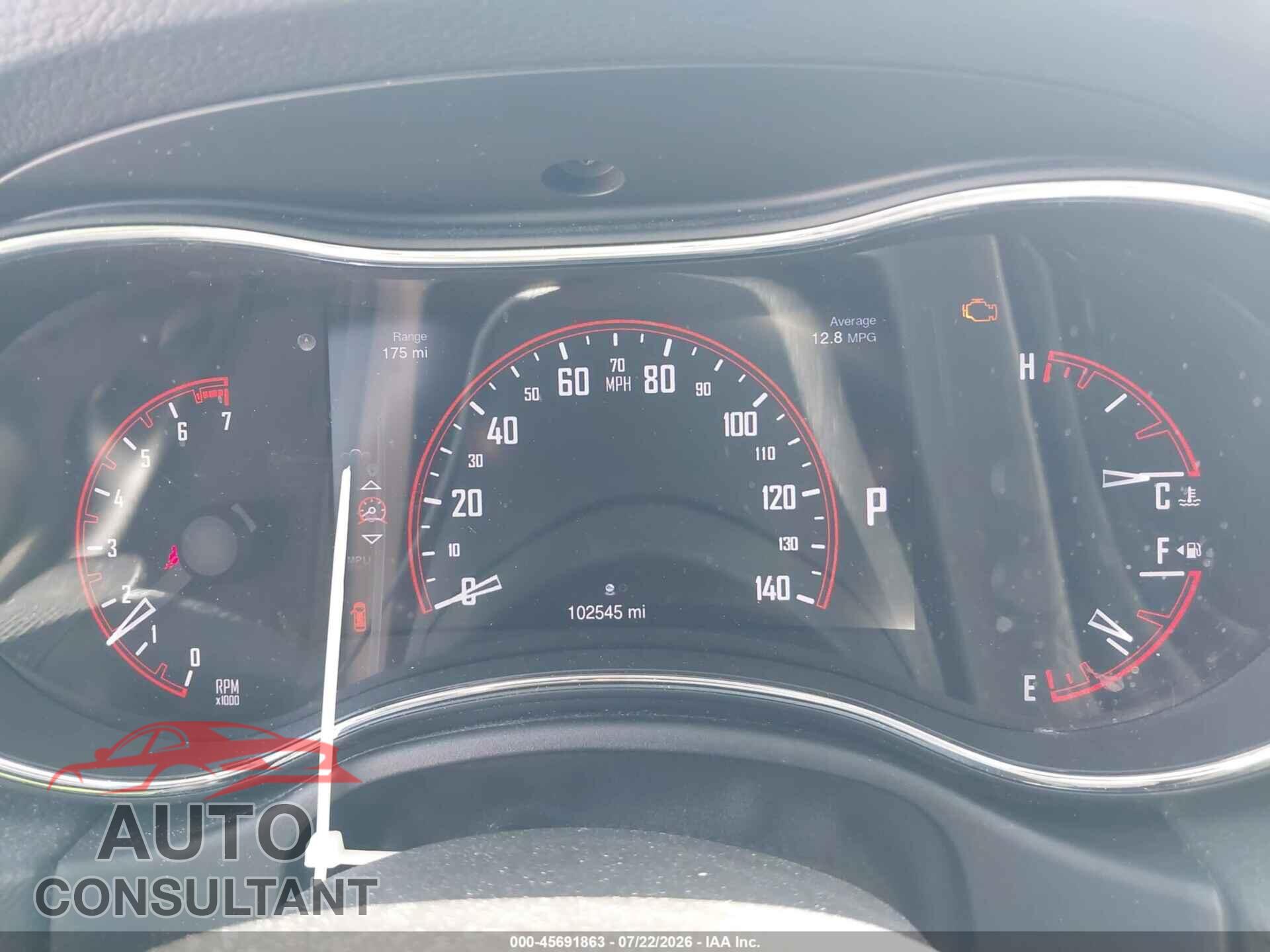DODGE DURANGO 2015 - 1C4RDHAG2FC176075