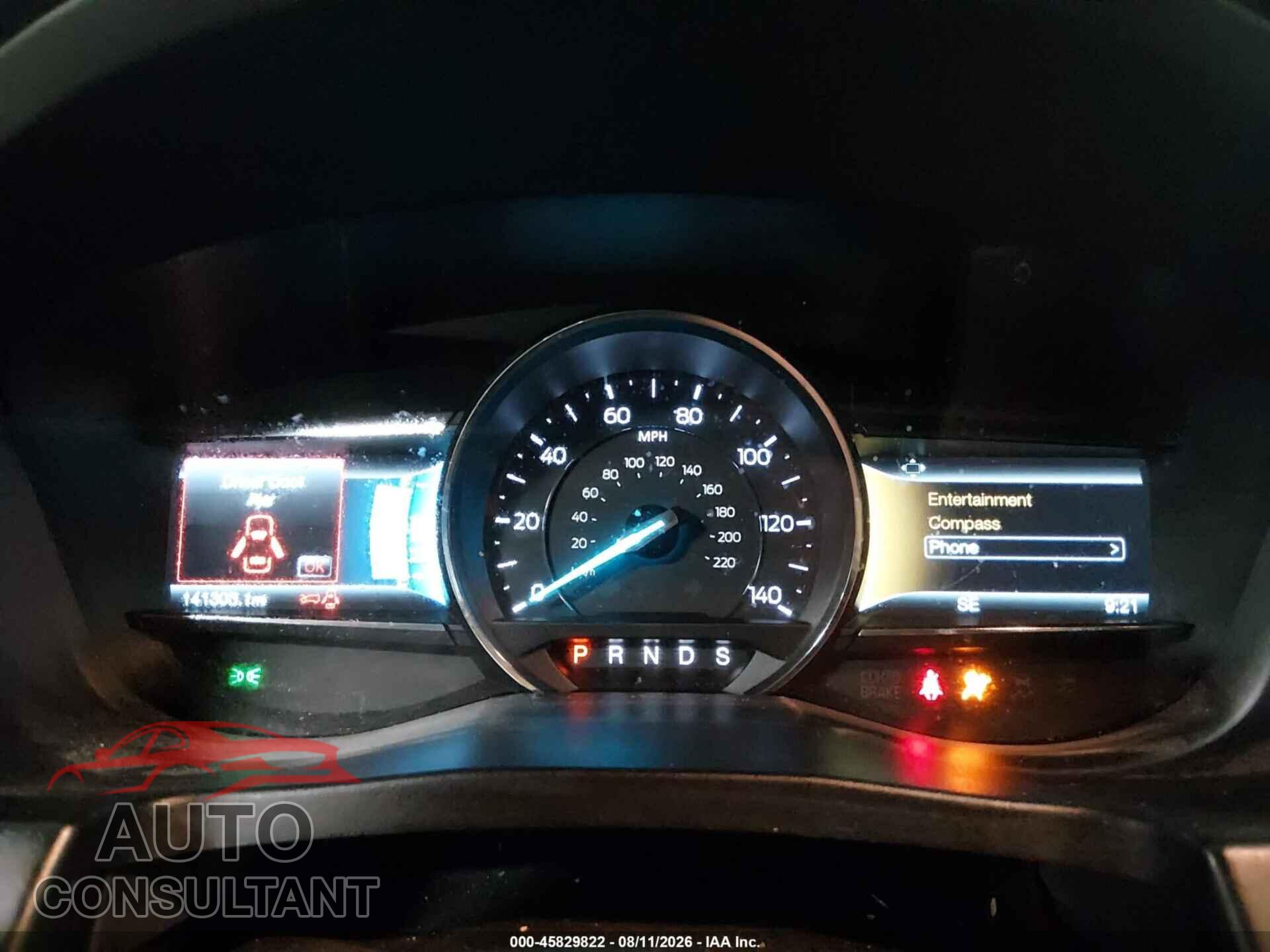 FORD EXPLORER 2016 - 1FM5K7D89GGA44407