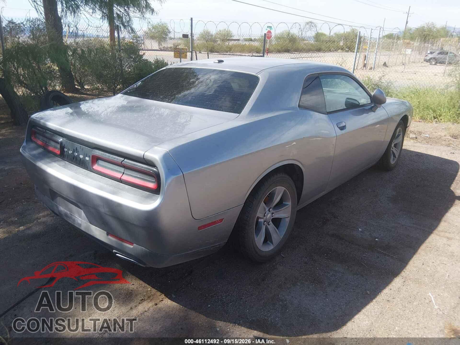 DODGE CHALLENGER 2016 - 2C3CDZAG4GH279092