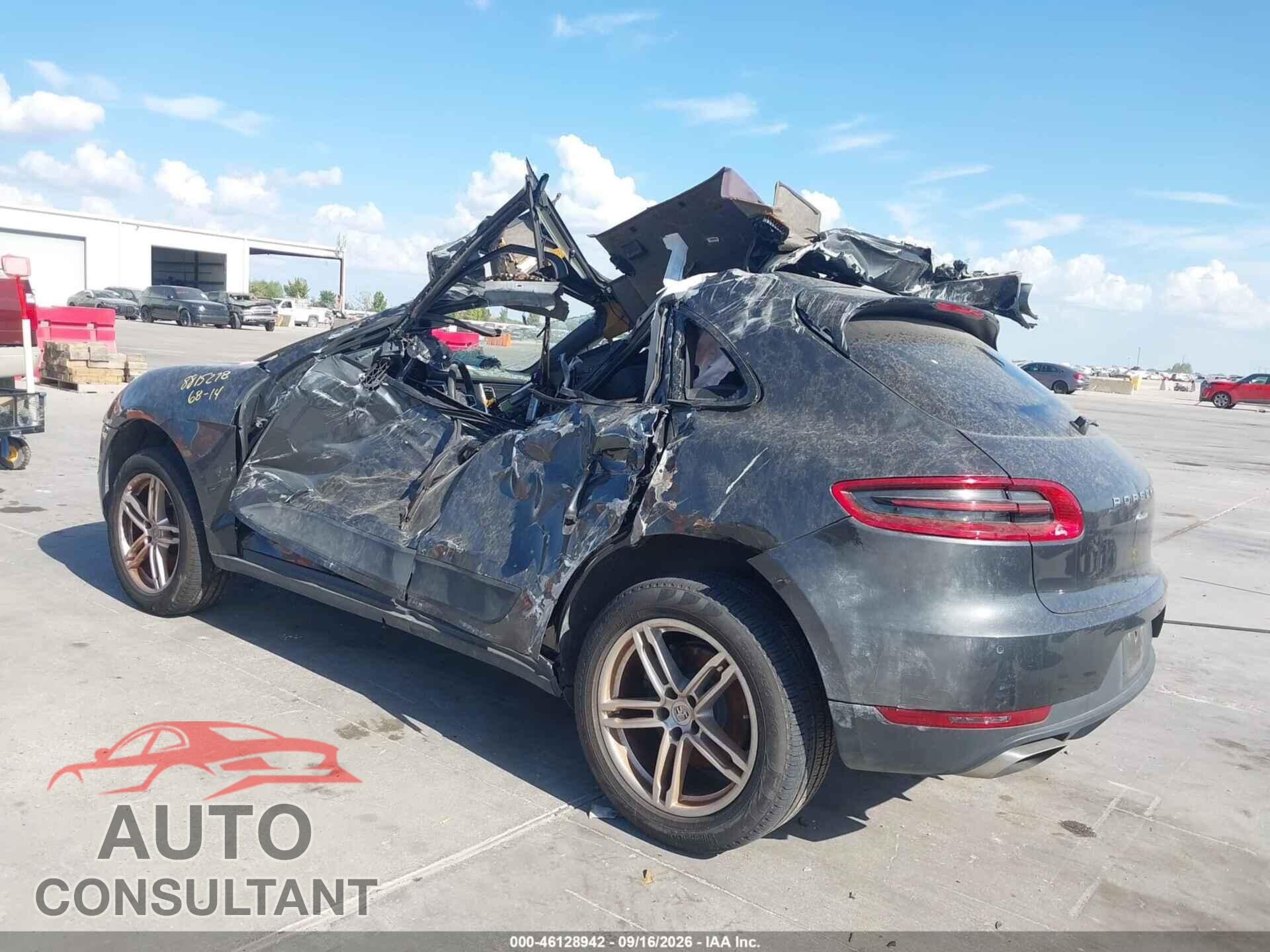PORSCHE MACAN 2017 - WP1AA2A51HLB83781