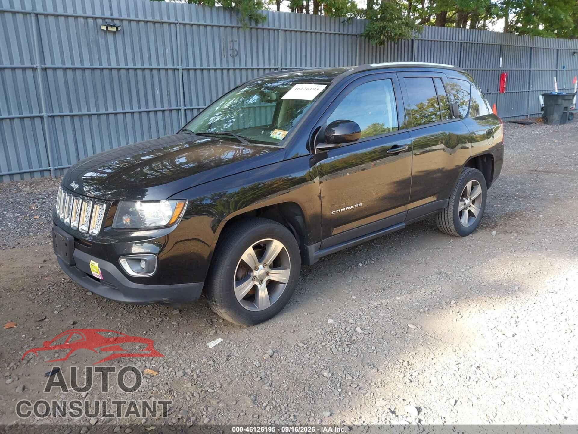 JEEP COMPASS 2017 - 1C4NJDEB9HD178191