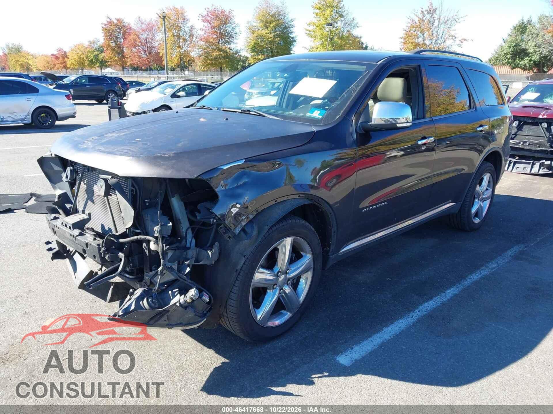 DODGE DURANGO 2012 - 1C4SDJET2CC277970