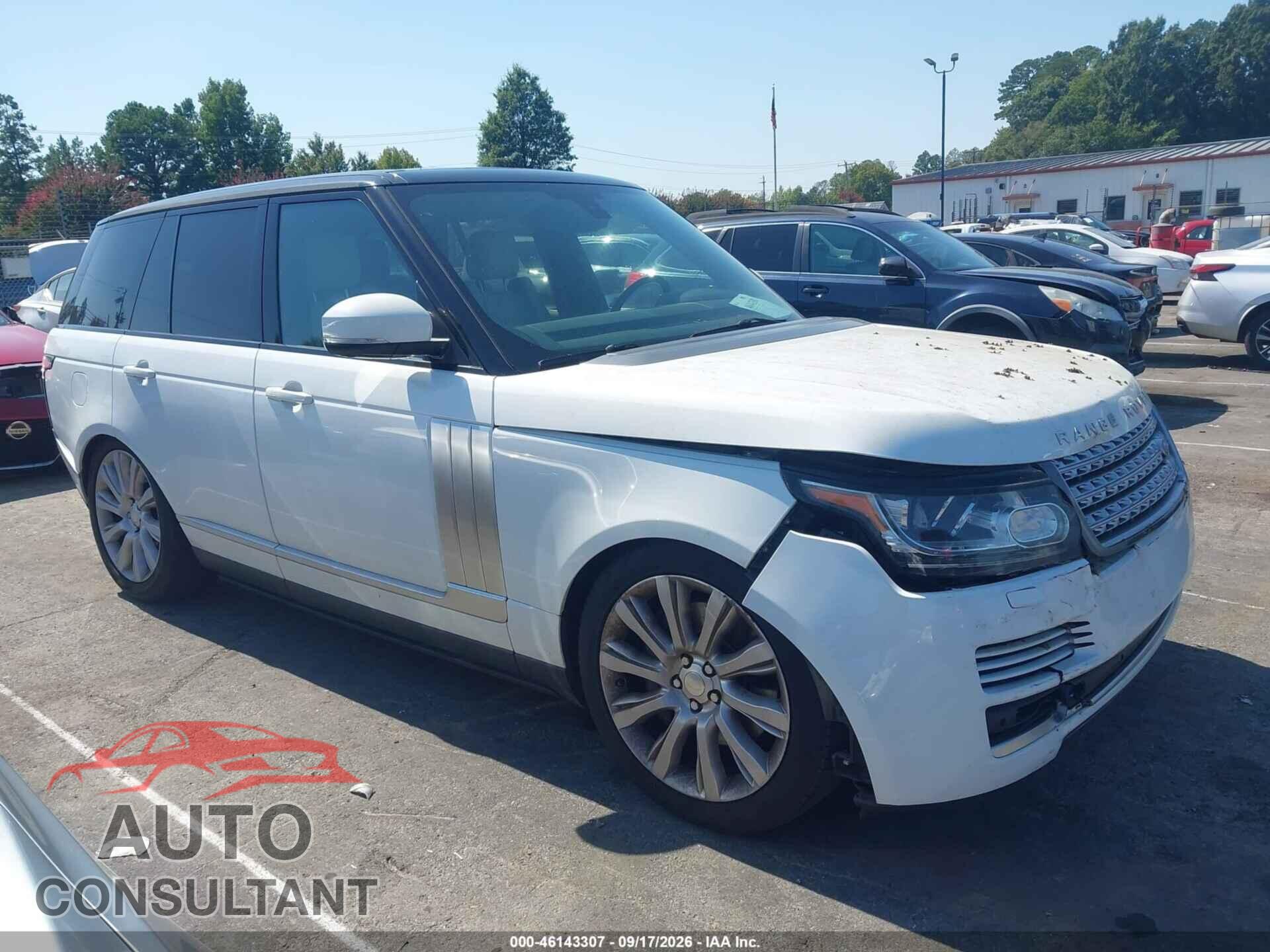 LAND ROVER RANGE ROVER 2014 - SALGS2TF1EA173539
