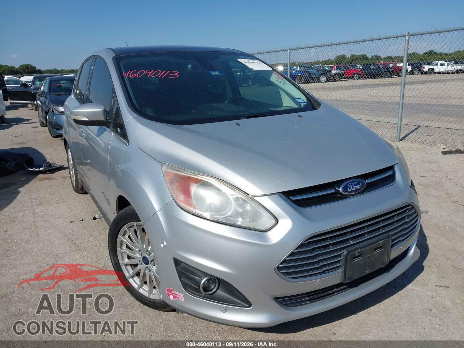 FORD C-MAX ENERGI 2013 - 1FADP5CU5DL555254