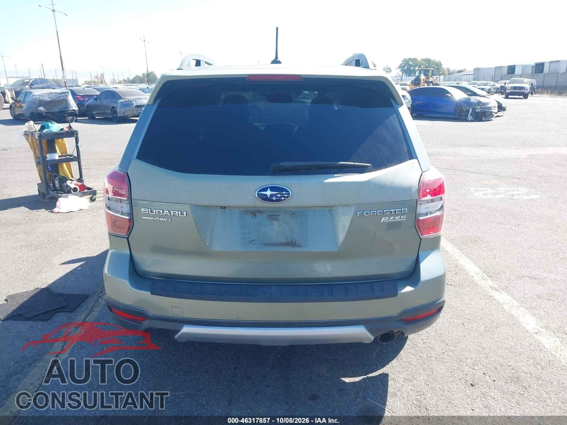 SUBARU FORESTER 2014 - JF2SJAPC3EH554543