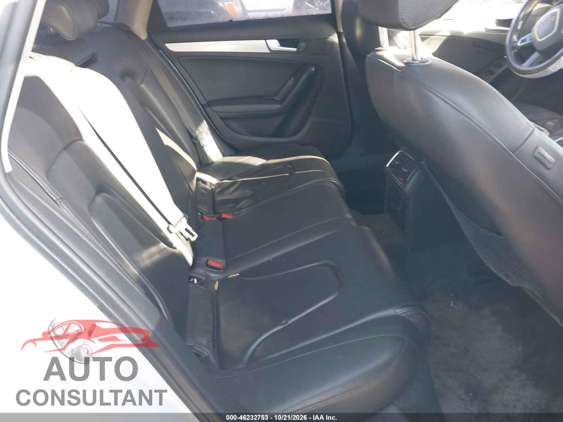 AUDI A4 2012 - WAUFFAFL3CN017377