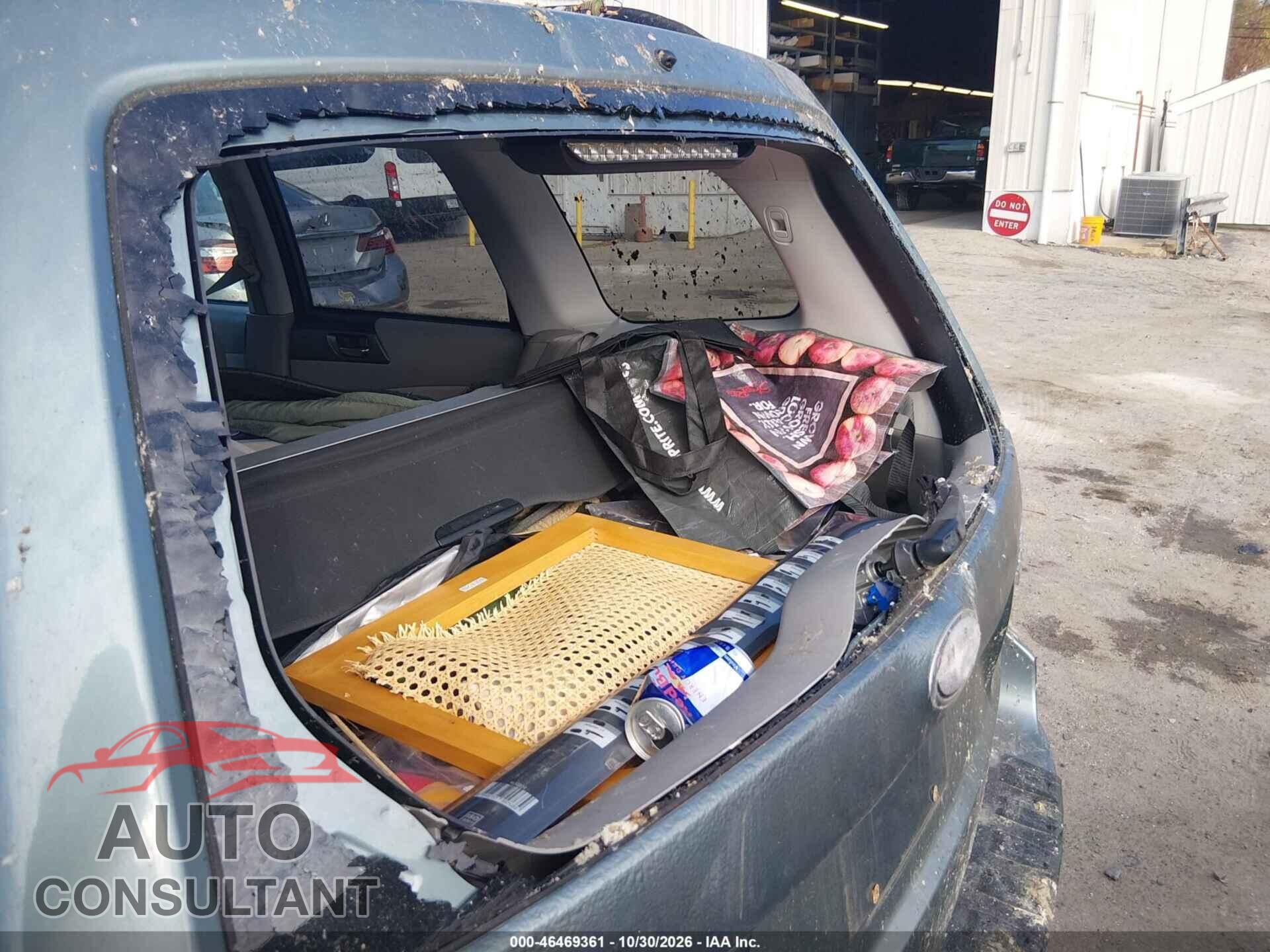 SUBARU FORESTER 2012 - JF2SHAEC9CH464289