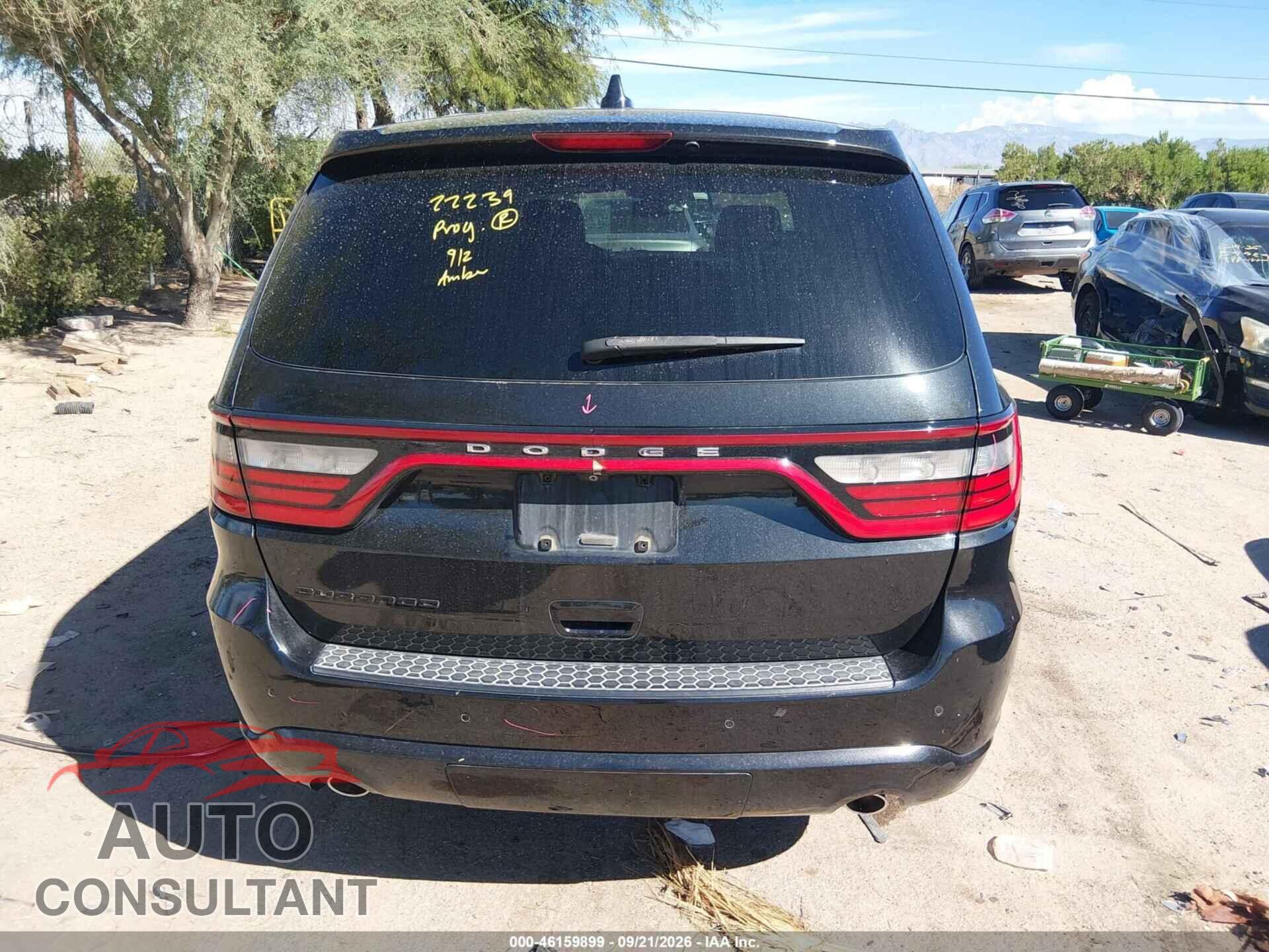 DODGE DURANGO 2015 - 1C4RDHAG2FC201301