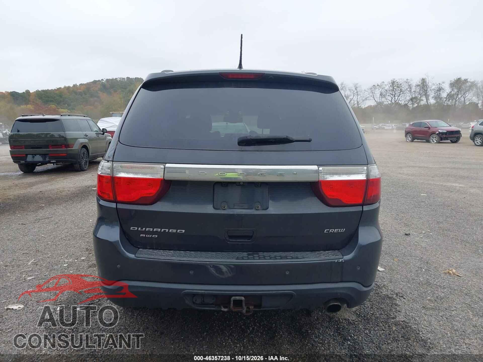 DODGE DURANGO 2013 - 1C4RDJDG2DC509049