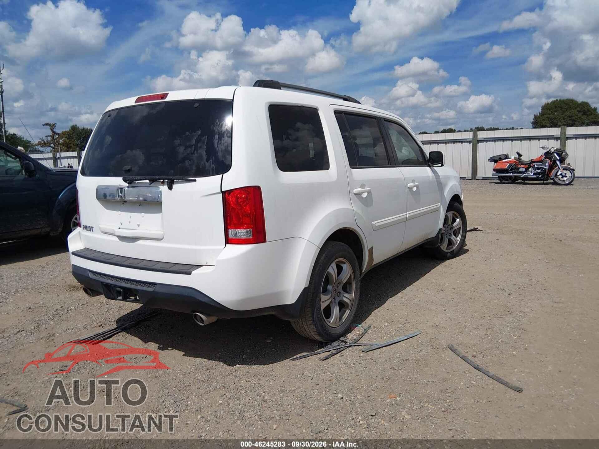 HONDA PILOT 2014 - 5FNYF3H52EB014915