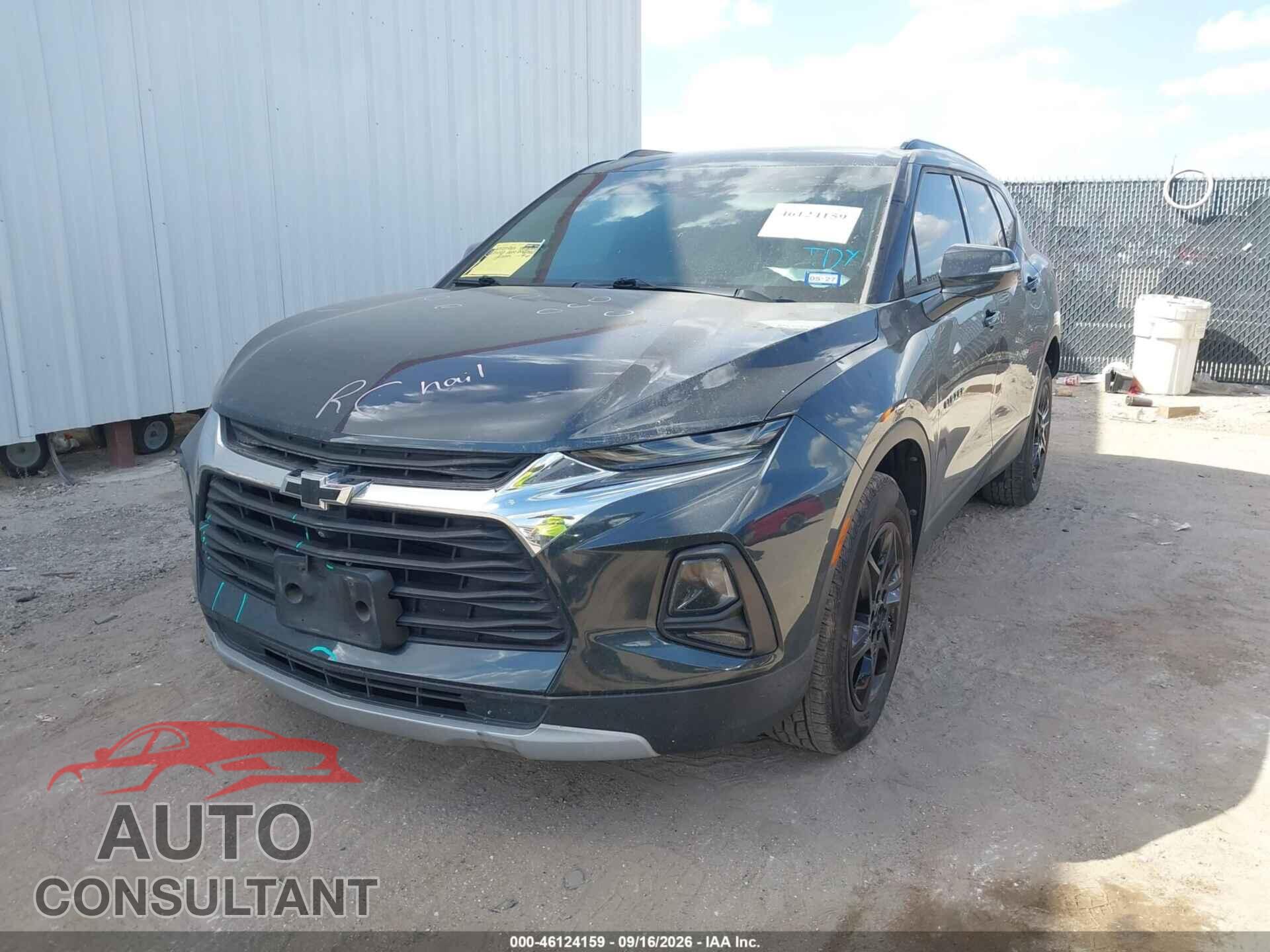 CHEVROLET BLAZER 2019 - 3GNKBDRS3KS685421