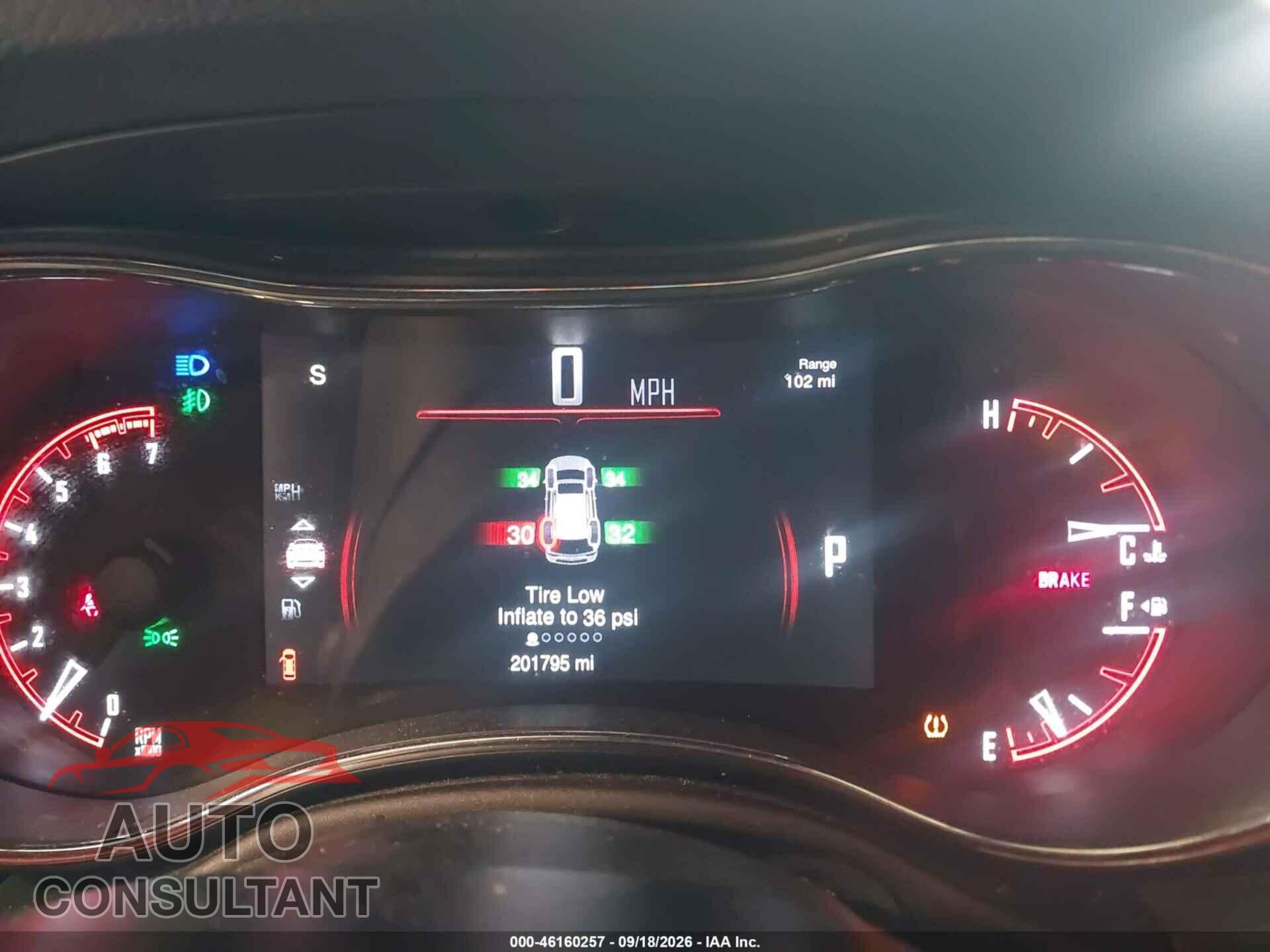DODGE DURANGO 2015 - 1C4SDJCT1FC194781