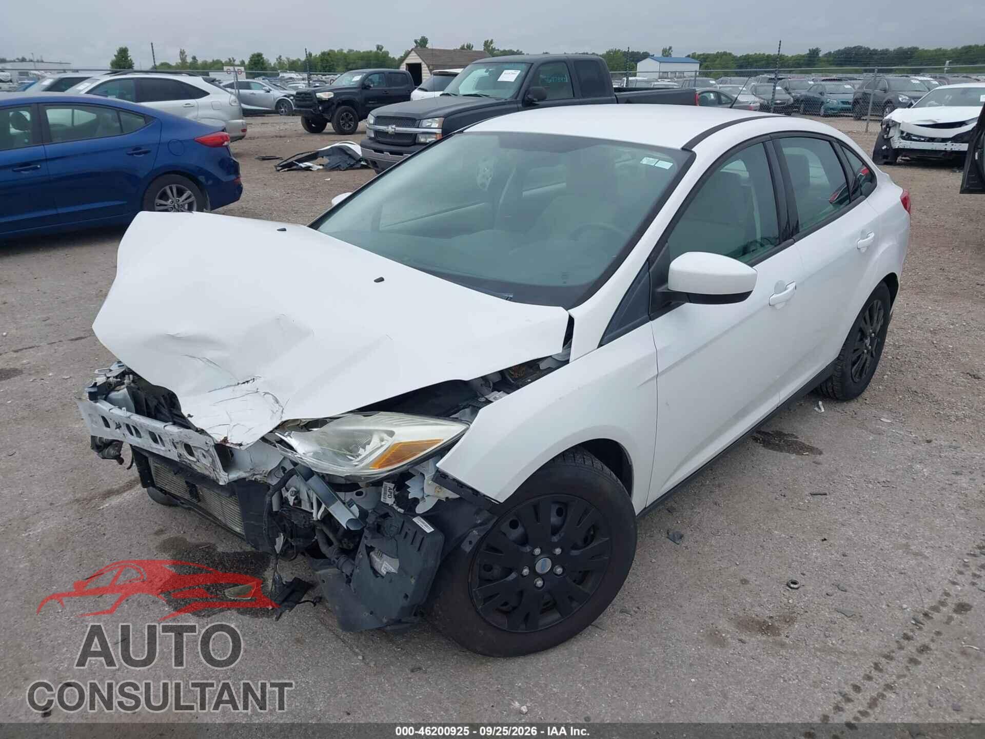FORD FOCUS 2012 - 1FAHP3F22CL455885