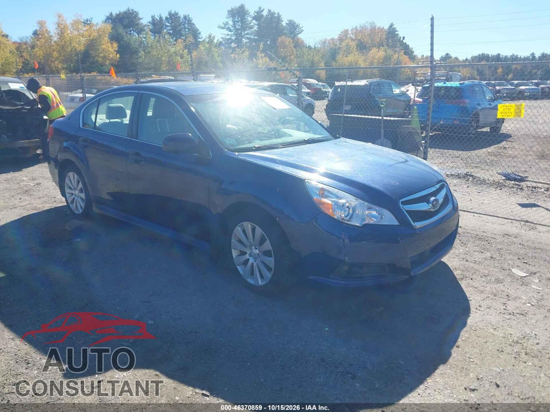 SUBARU LEGACY 2011 - 4S3BMBK64B3228367