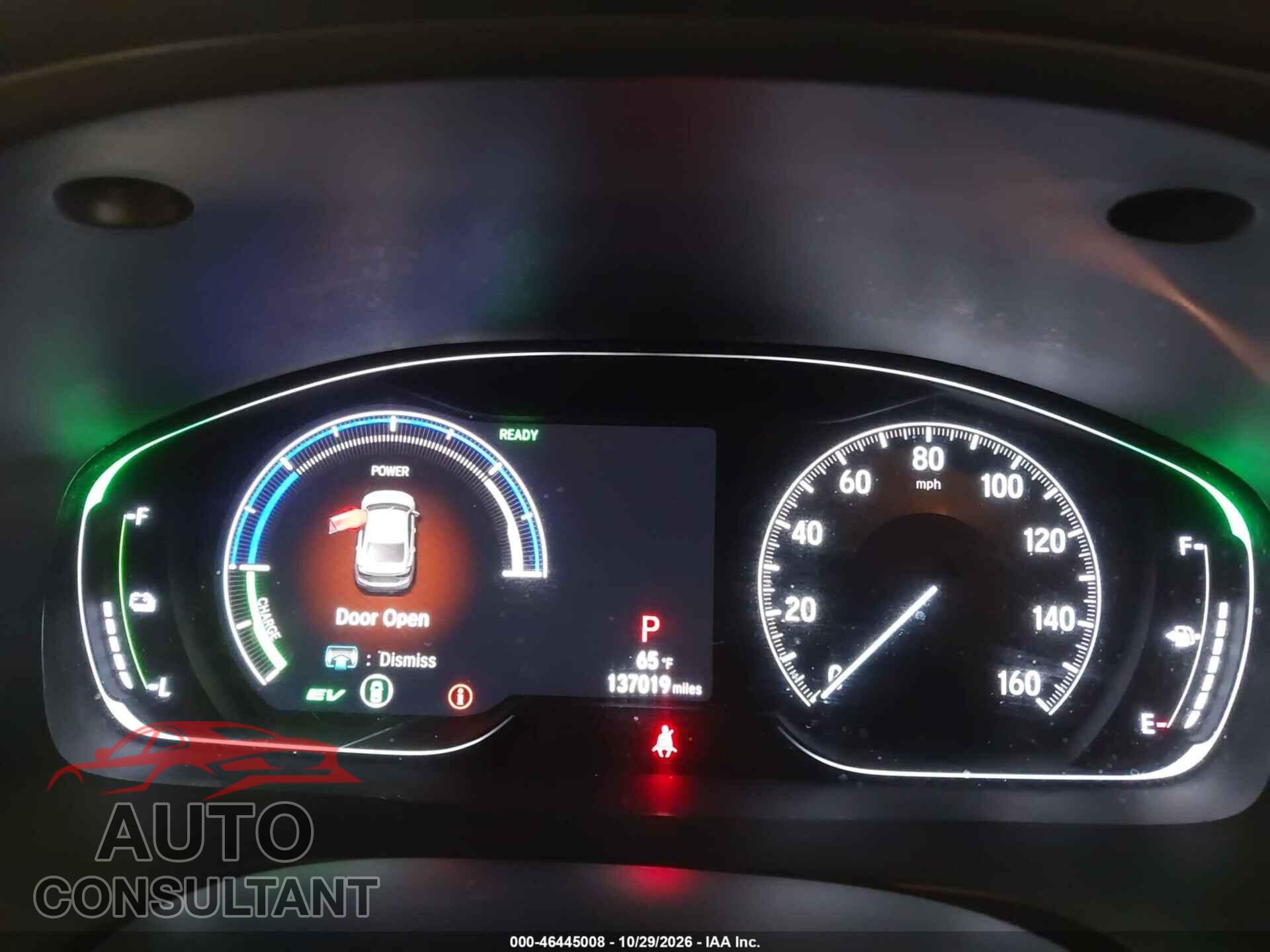 HONDA INSIGHT 2019 - 19XZE4F54KE007367