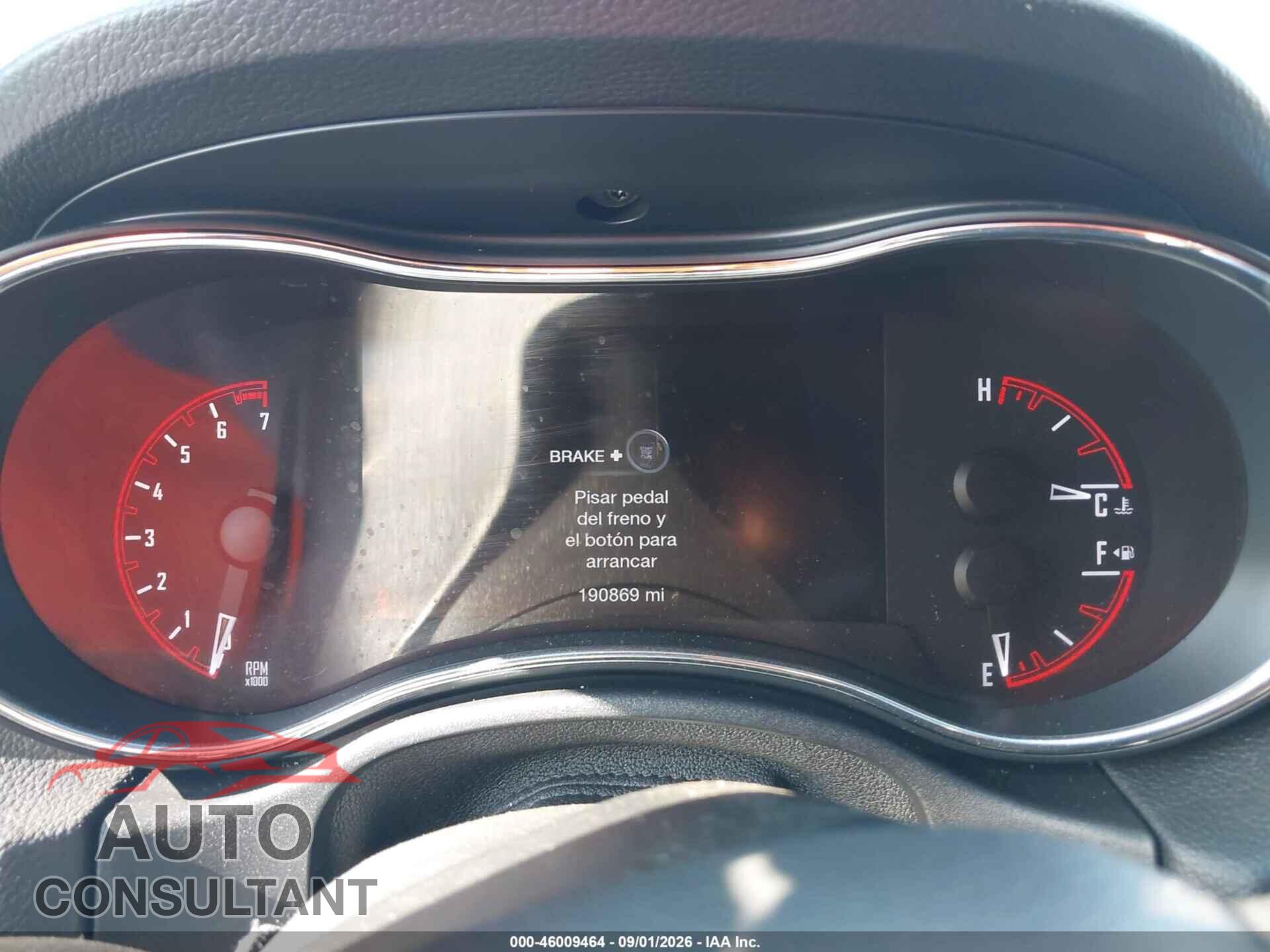 DODGE DURANGO 2017 - 1C4RDJAG3HC881025