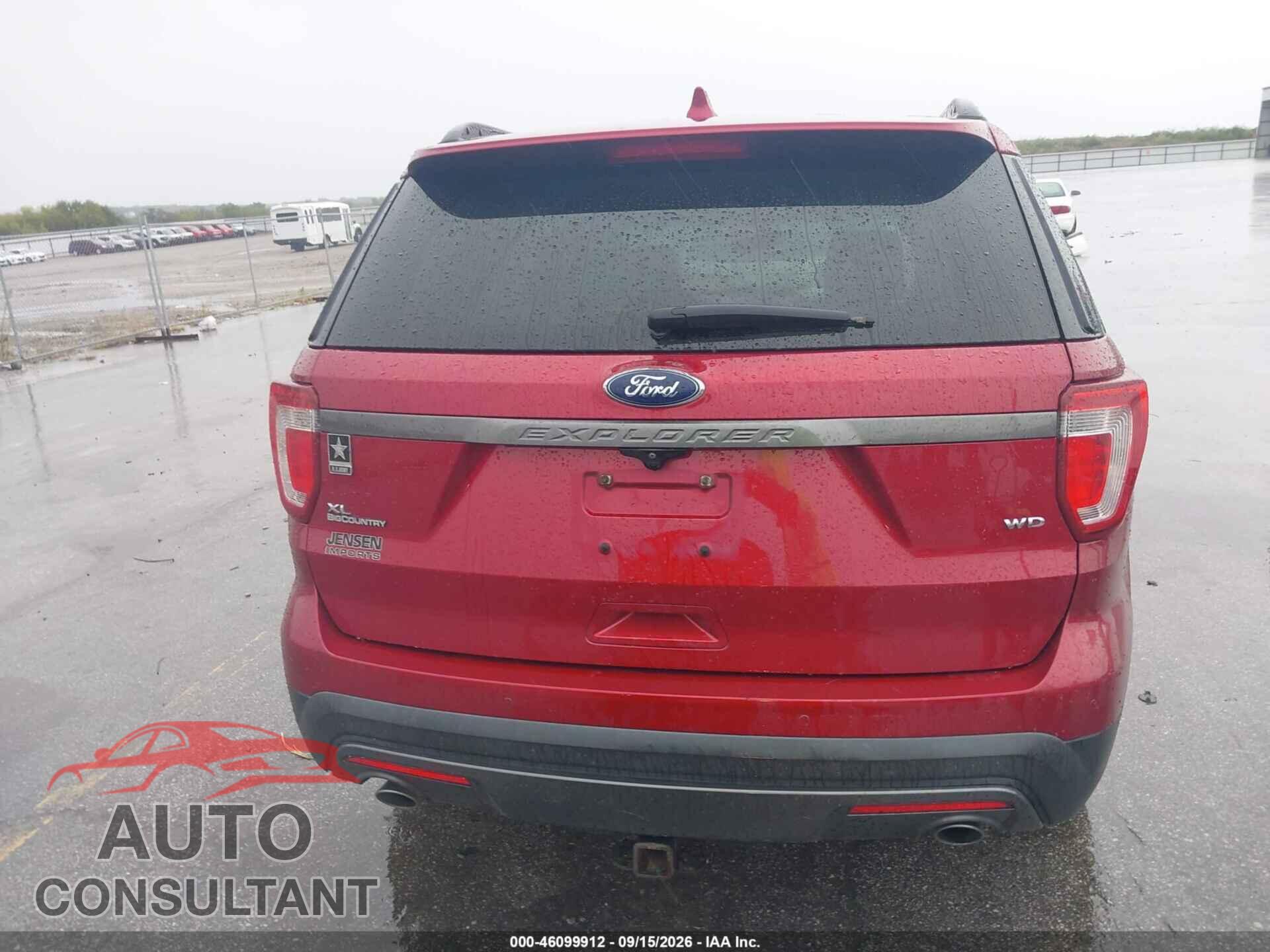 FORD EXPLORER 2017 - 1FM5K8D88HGA08747
