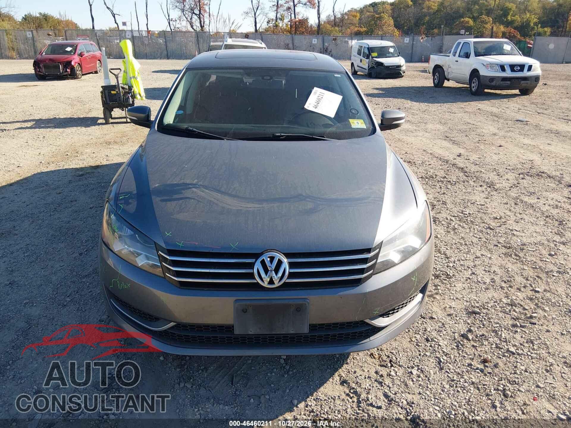 VOLKSWAGEN PASSAT 2013 - 1VWBP7A32DC136198
