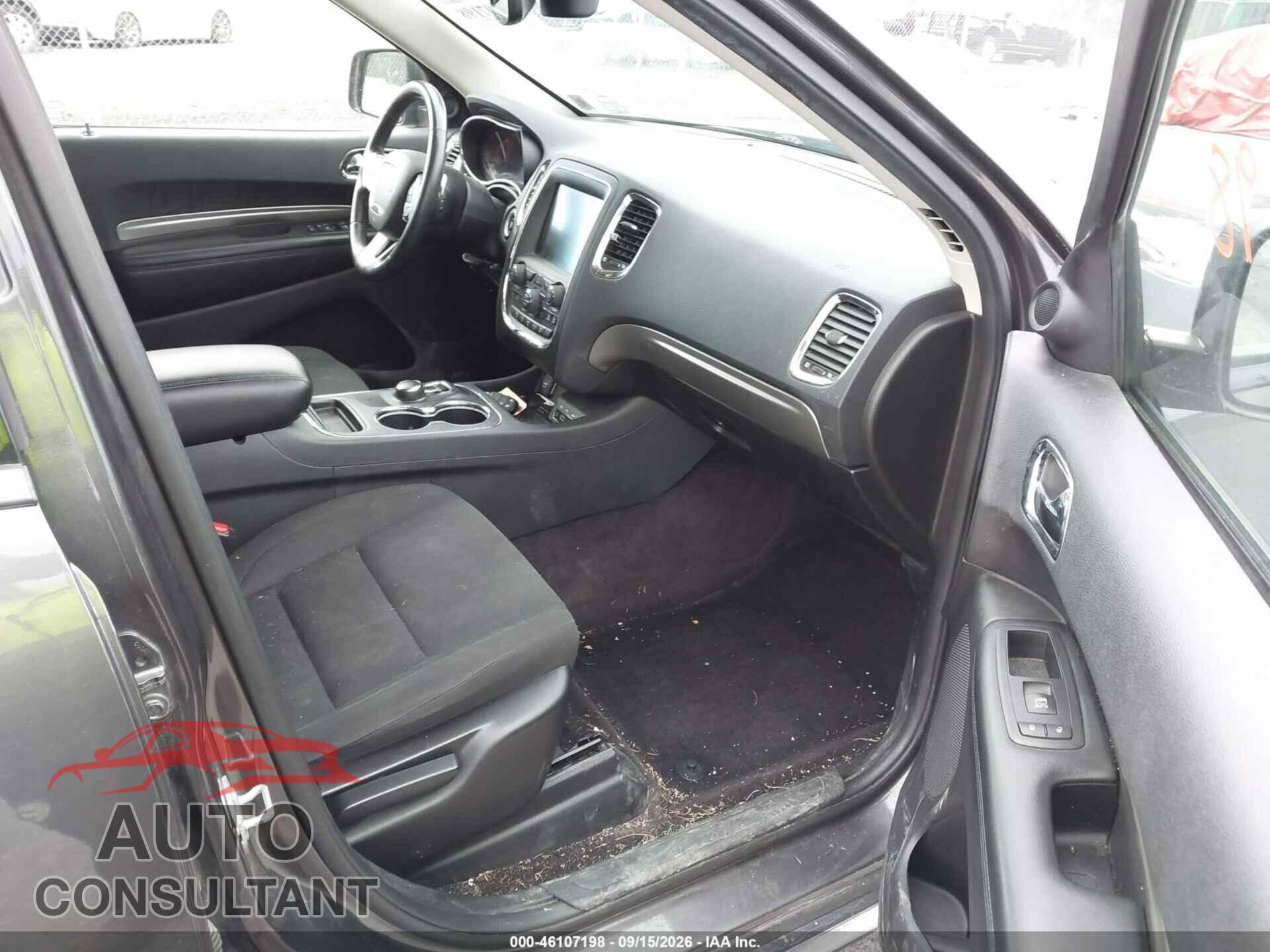 DODGE DURANGO 2017 - 1C4RDJAG1HC619441