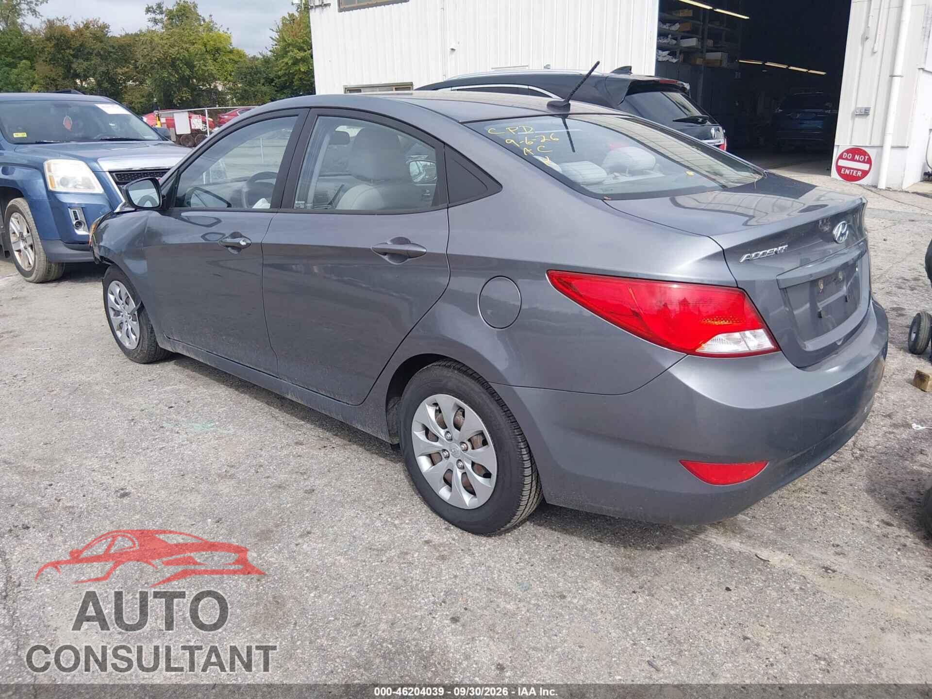 HYUNDAI ACCENT 2017 - KMHCT4AE6HU247528