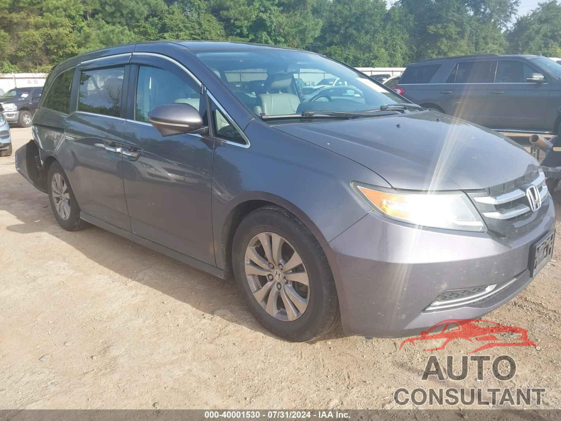 HONDA ODYSSEY 2016 - 5FNRL5H69GB009182