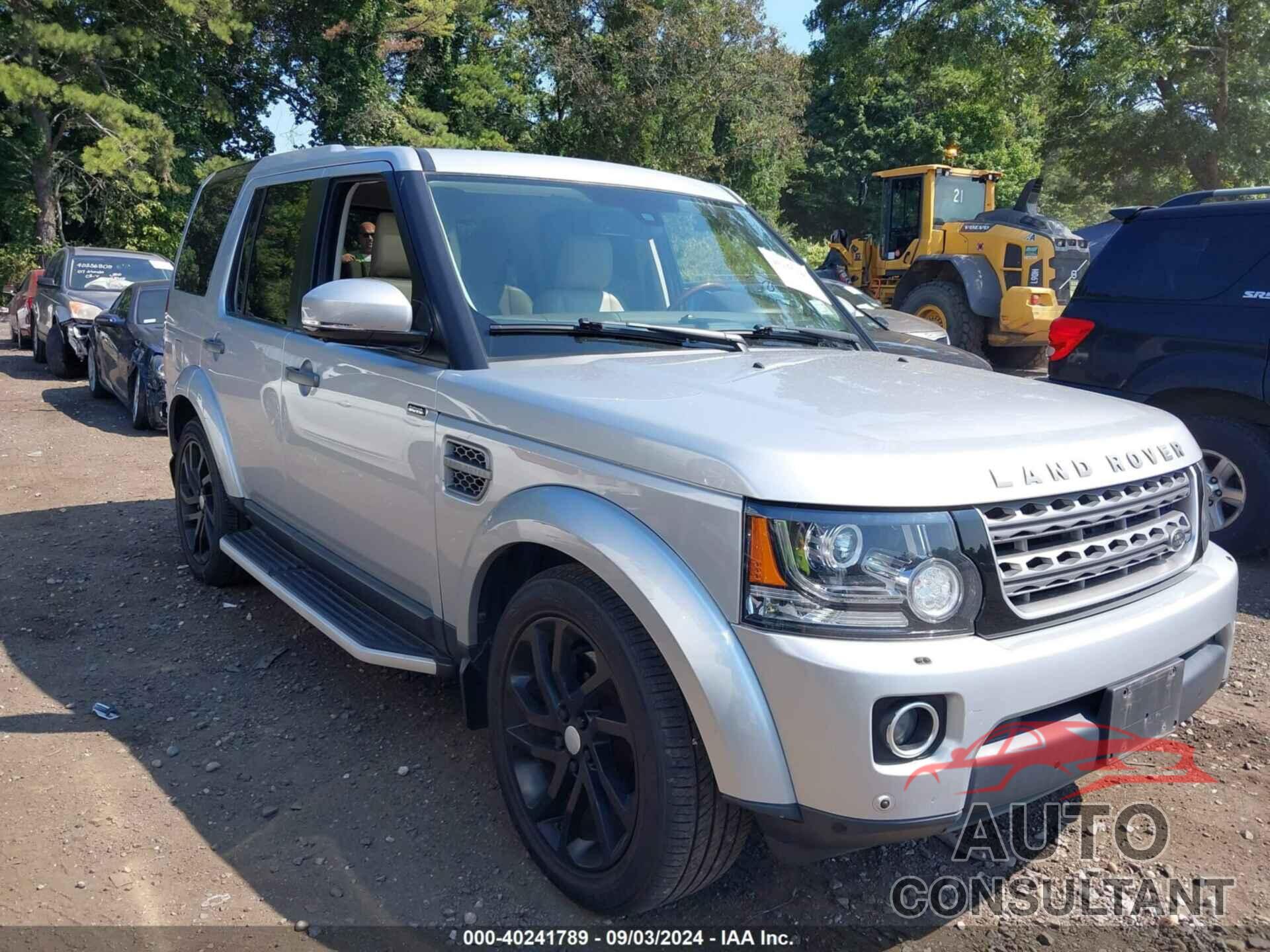 LAND ROVER LR4 2016 - SALAG2V6XGA811732