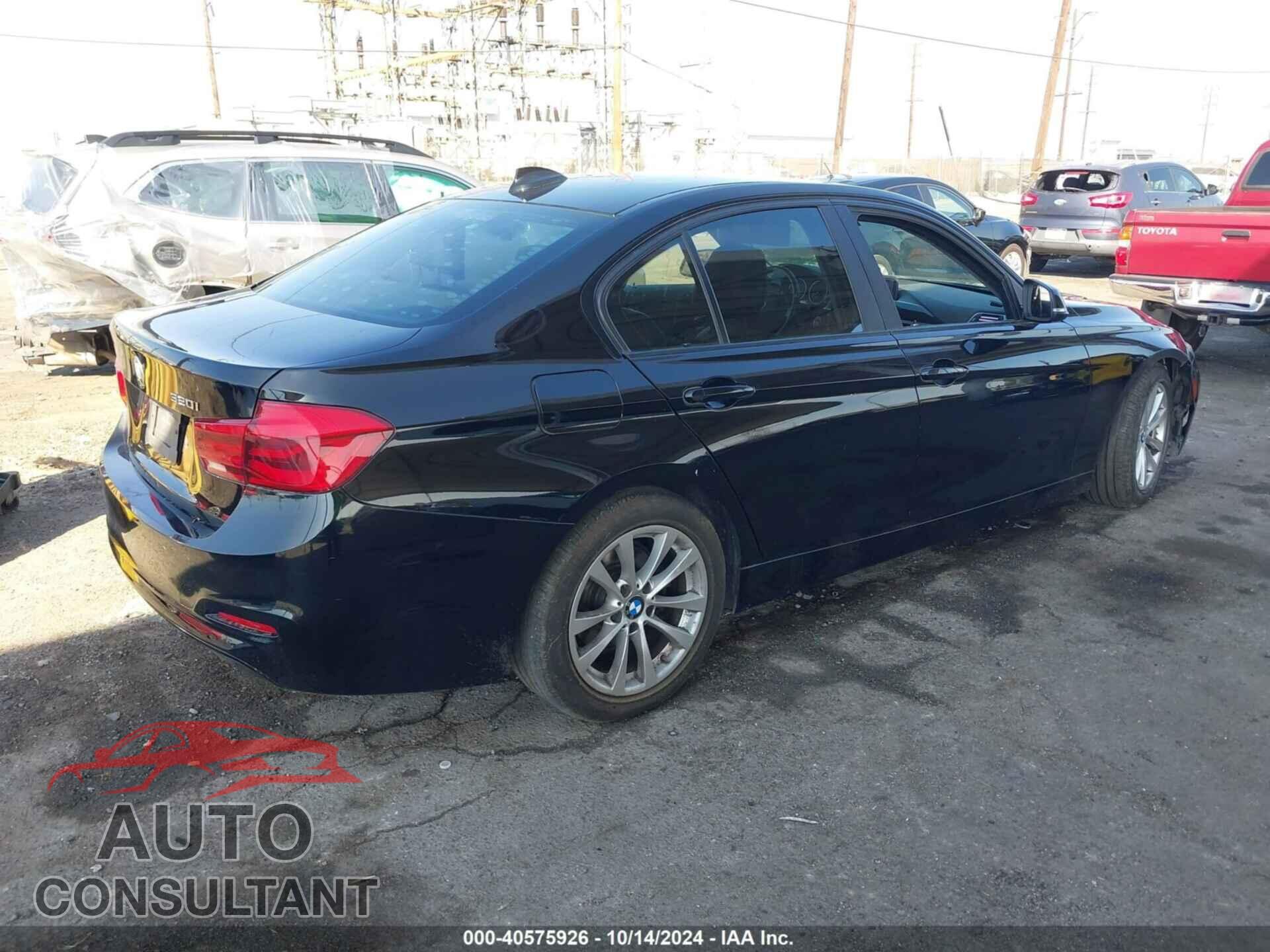 BMW 320I 2016 - WBA8E1G59GNU11029