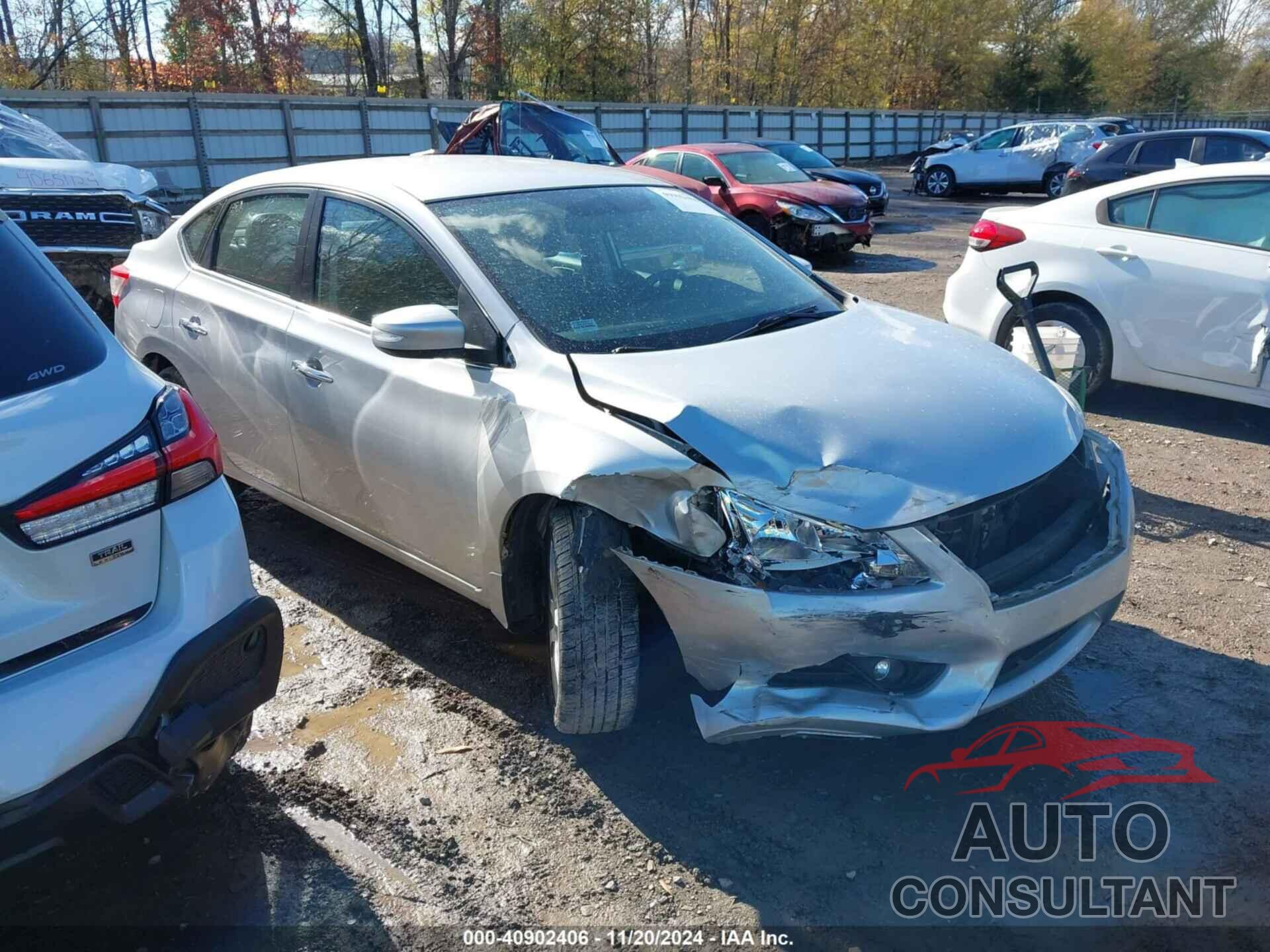 NISSAN SENTRA 2015 - 3N1AB7APXFY238278