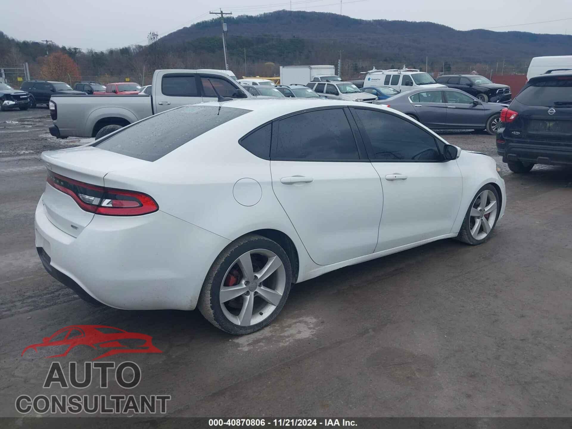 DODGE DART 2014 - 1C3CDFEB3ED722372
