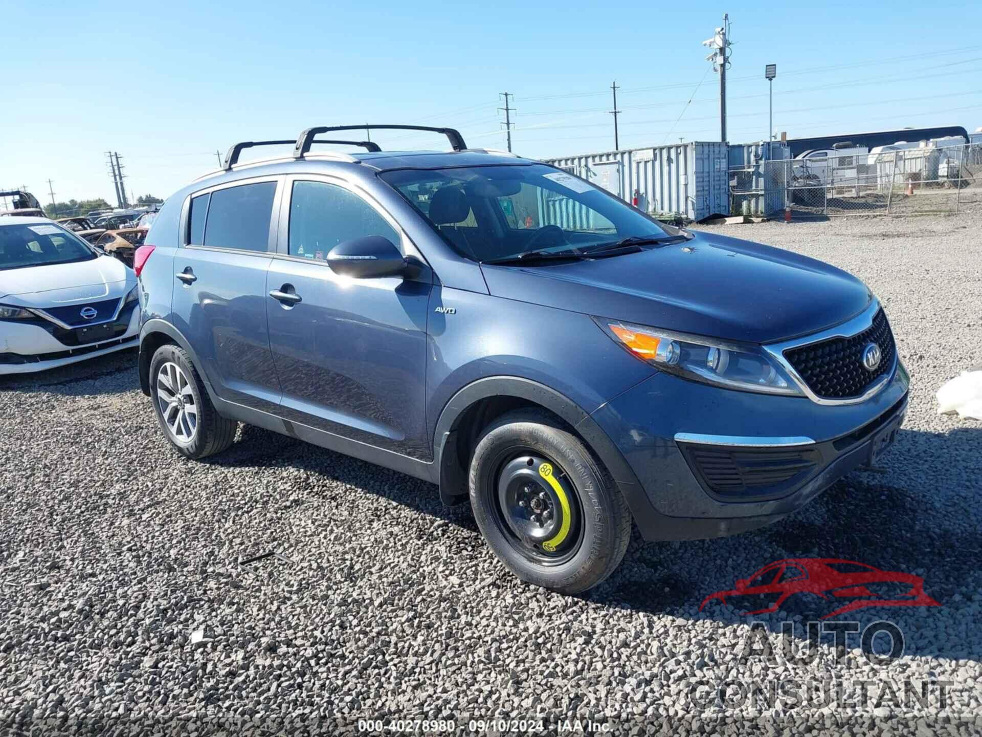 KIA SPORTAGE 2014 - KNDPBCAC4E7548231
