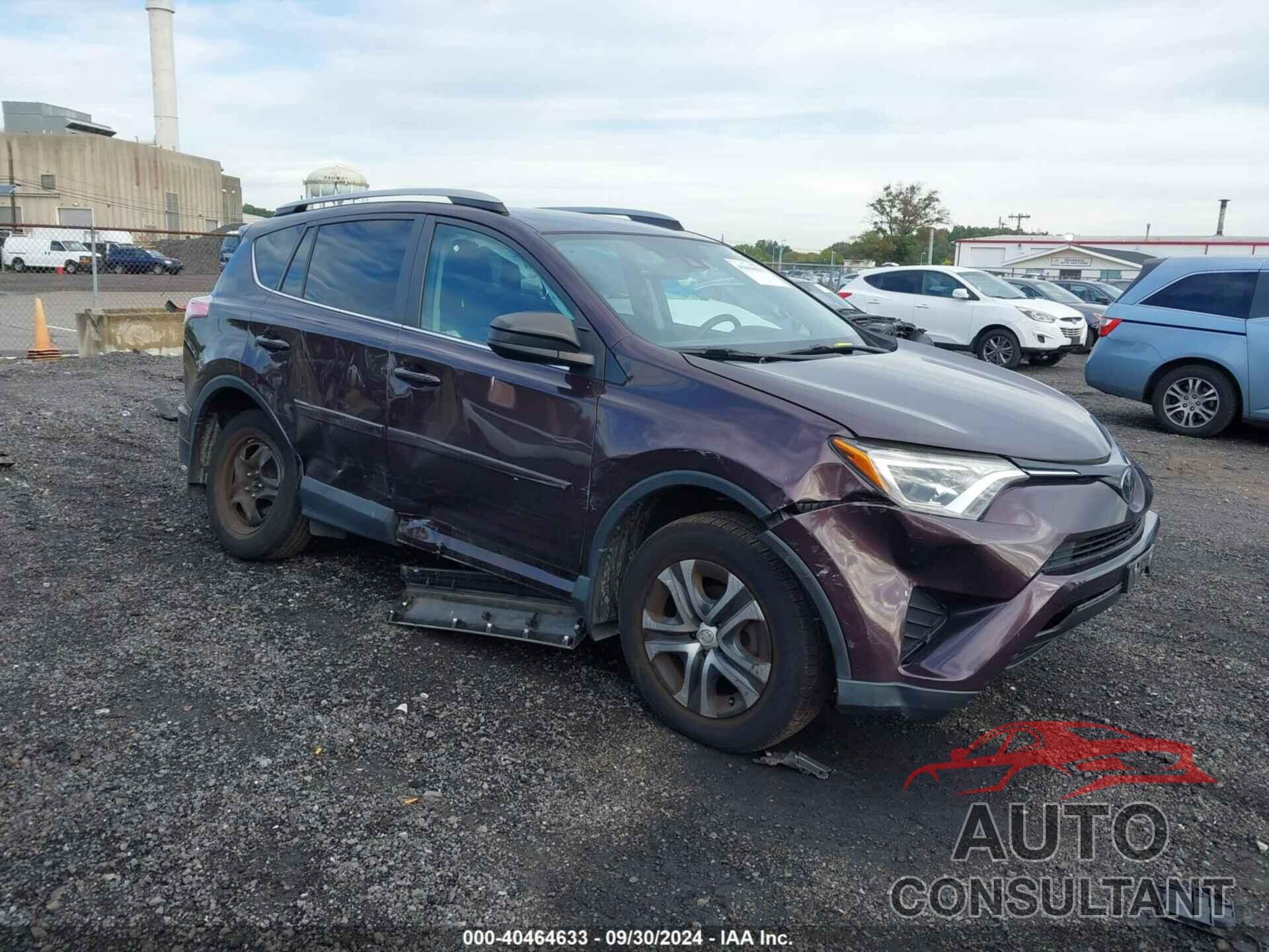 TOYOTA RAV4 2018 - 2T3BFREV4JW854552