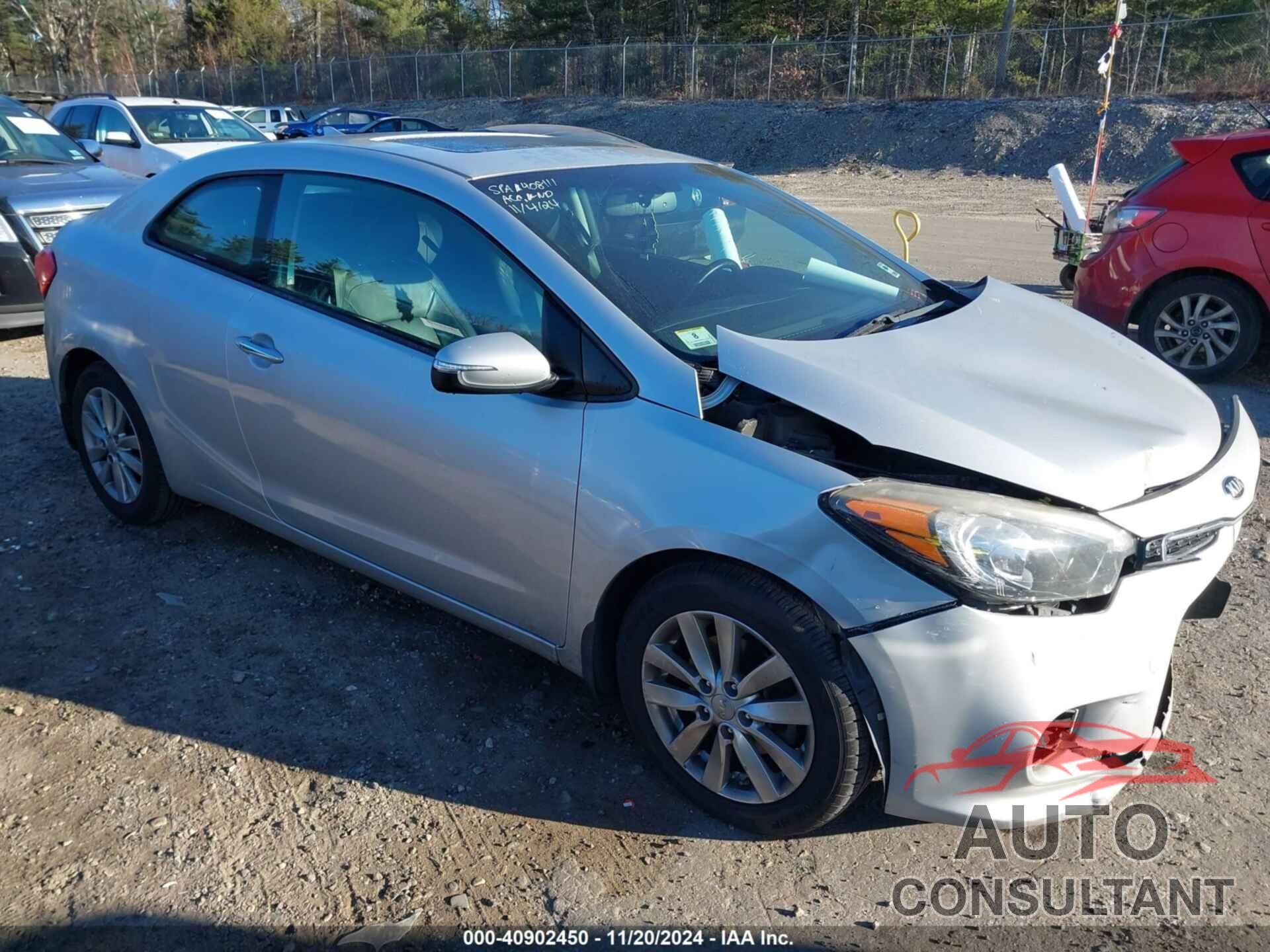 KIA FORTE KOUP 2015 - KNAFX6A8XF5395522