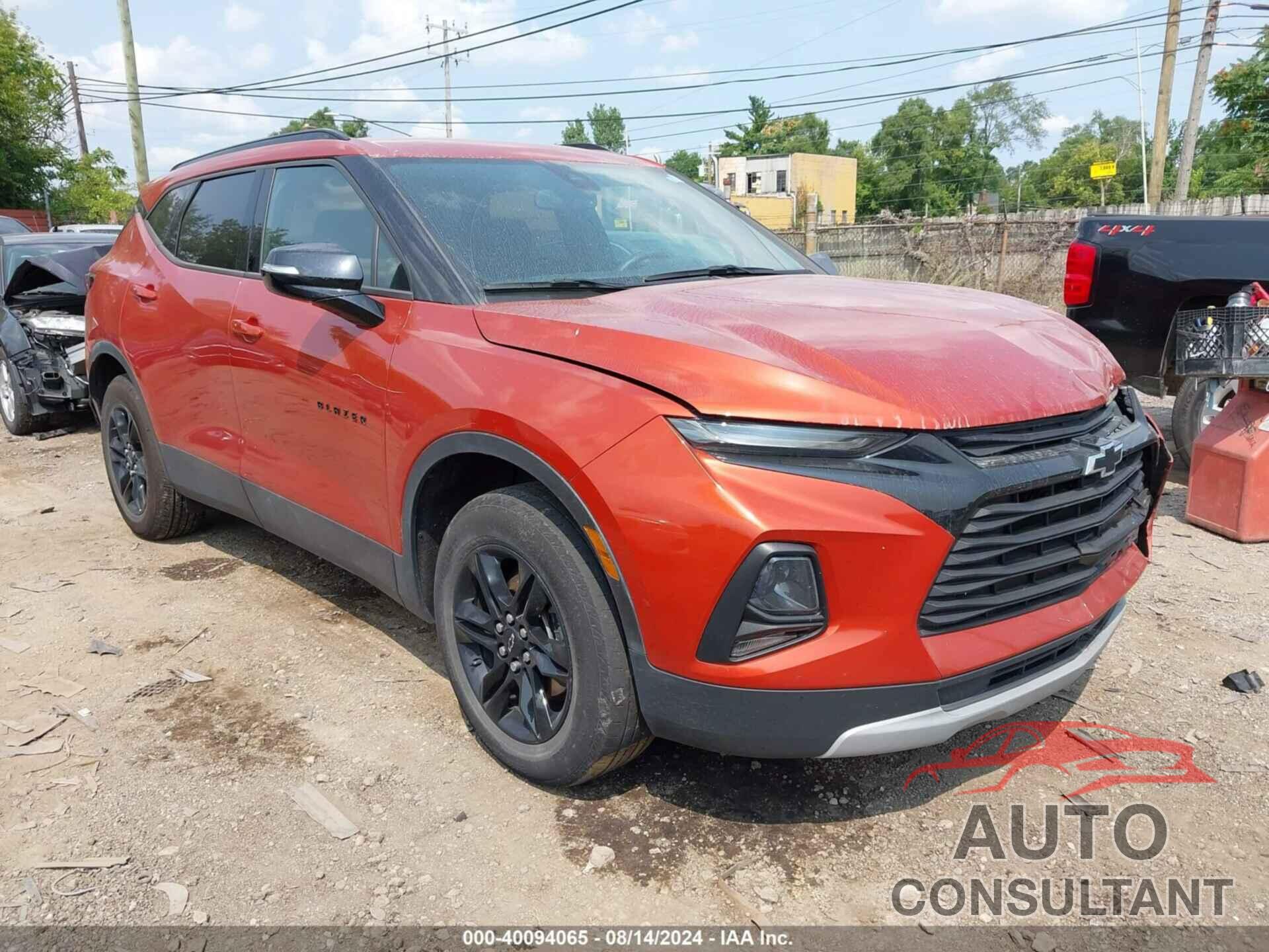 CHEVROLET BLAZER 2021 - 3GNKBCRS9MS544270