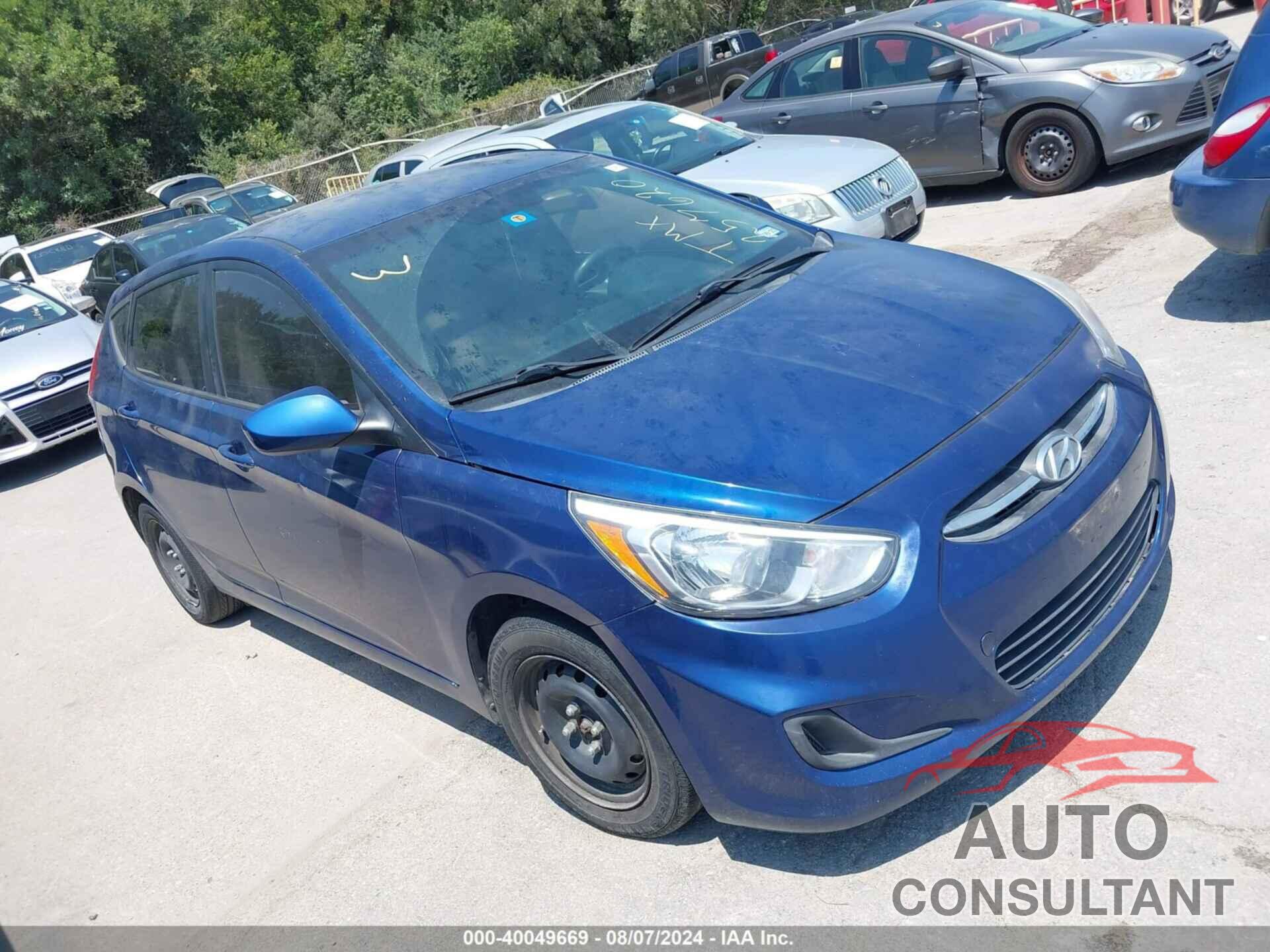 HYUNDAI ACCENT 2016 - KMHCT5AE5GU257620