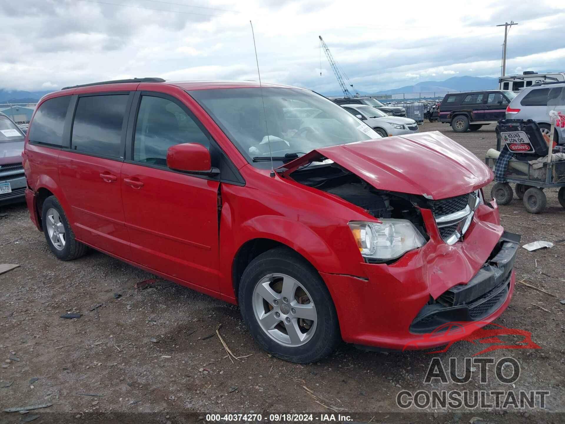 DODGE GRAND CARAVAN 2013 - 2C4RDGCG6DR655515