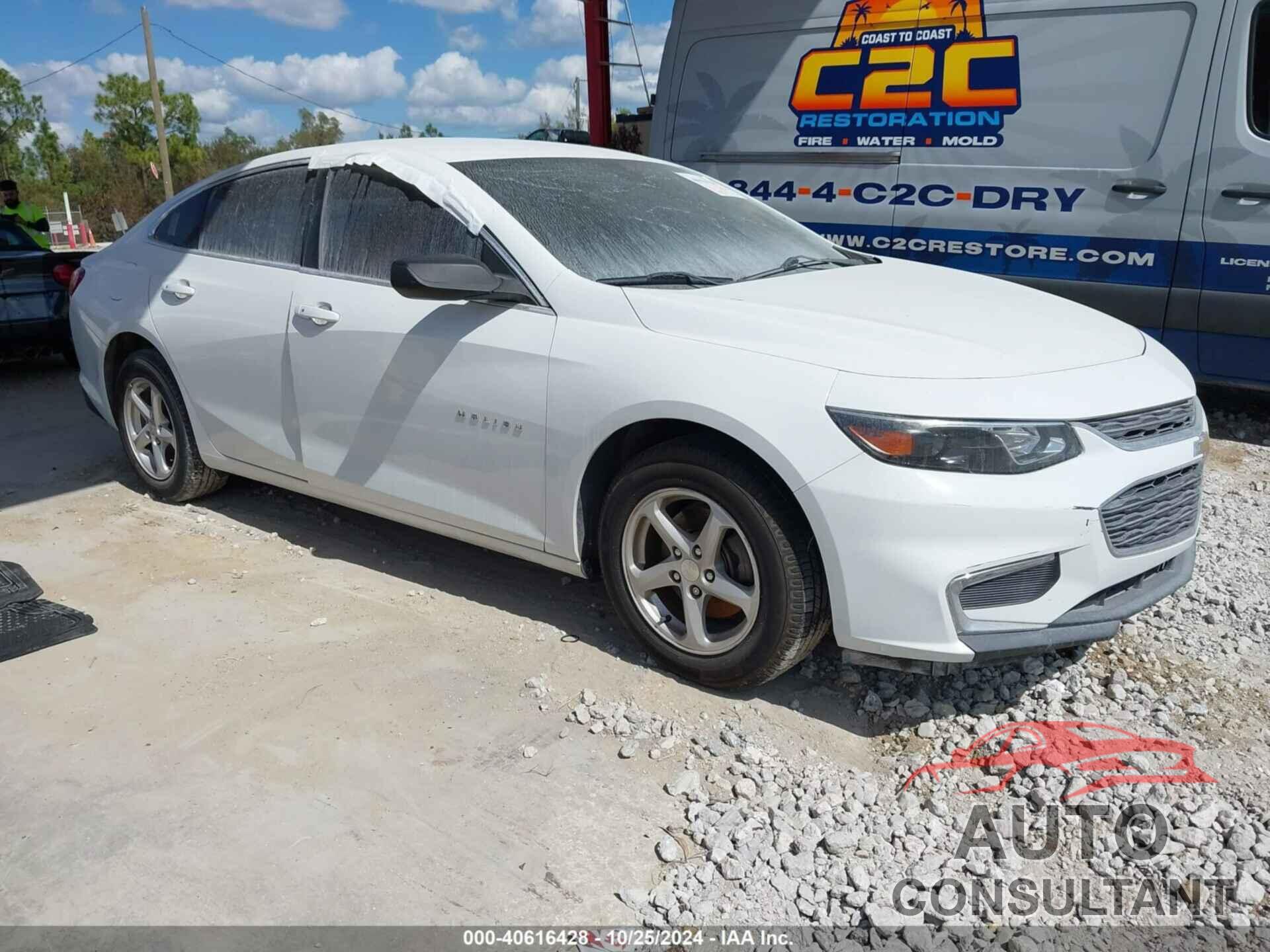 CHEVROLET MALIBU 2017 - 1G1ZB5ST5HF242564