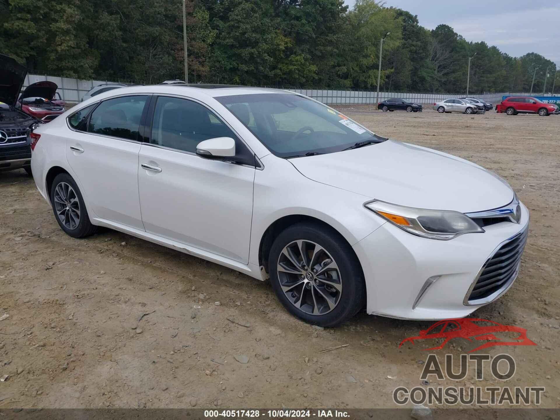 TOYOTA AVALON 2018 - 4T1BK1EB9JU287637