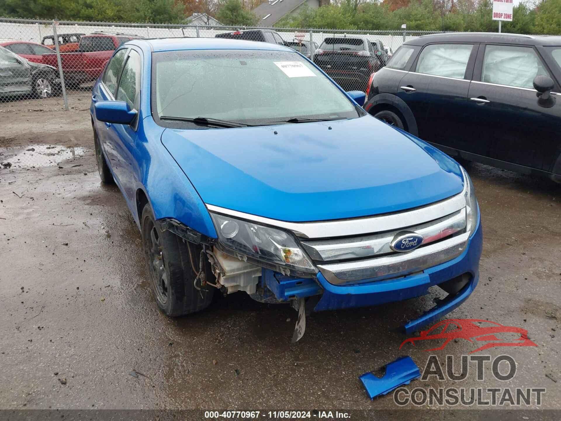 FORD FUSION 2011 - 3FAHP0HA5BR250208
