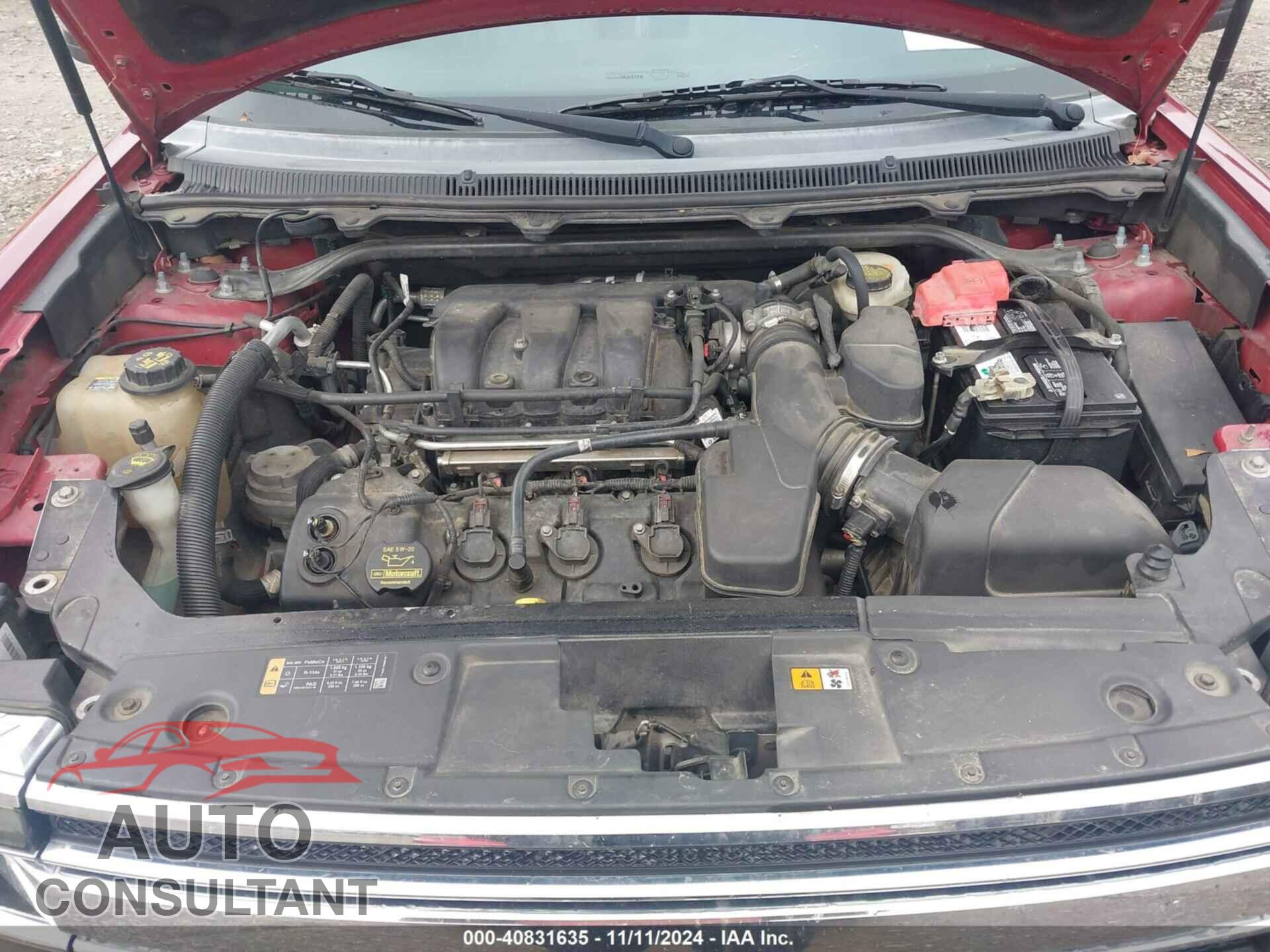 FORD FLEX 2013 - 2FMGK5C85DBD24357