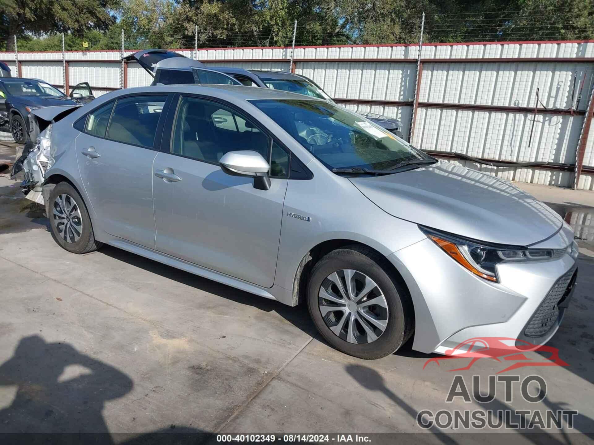 TOYOTA COROLLA 2021 - JTDEAMDE6MJ006465