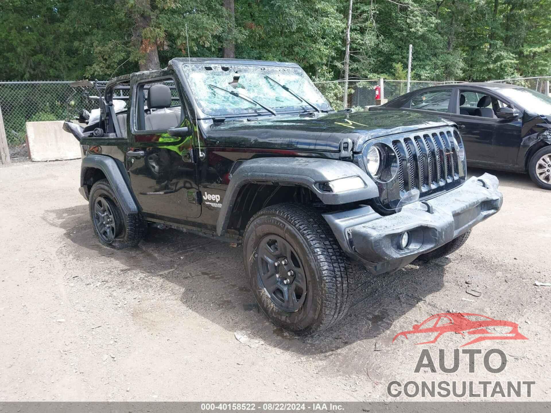 JEEP WRANGLER 2018 - 1C4GJXAN6JW199293
