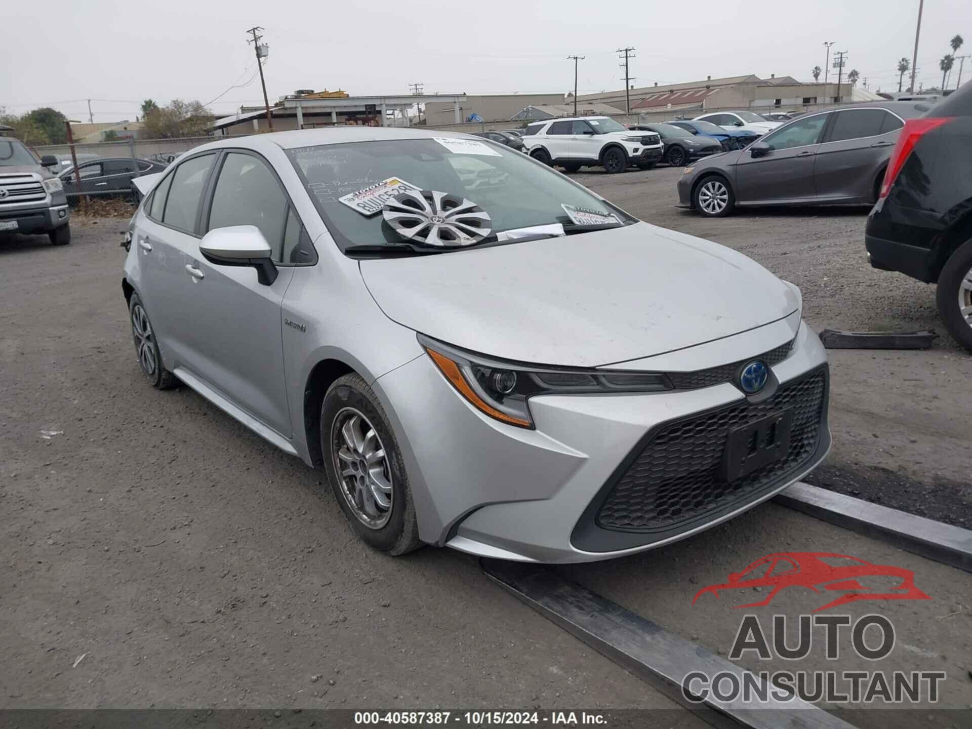 TOYOTA COROLLA 2021 - JTDEAMDE6MJ018972