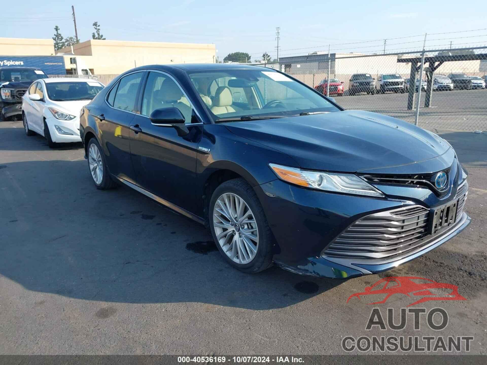 TOYOTA CAMRY HYBRID 2019 - 4T1B21HK6KU514053