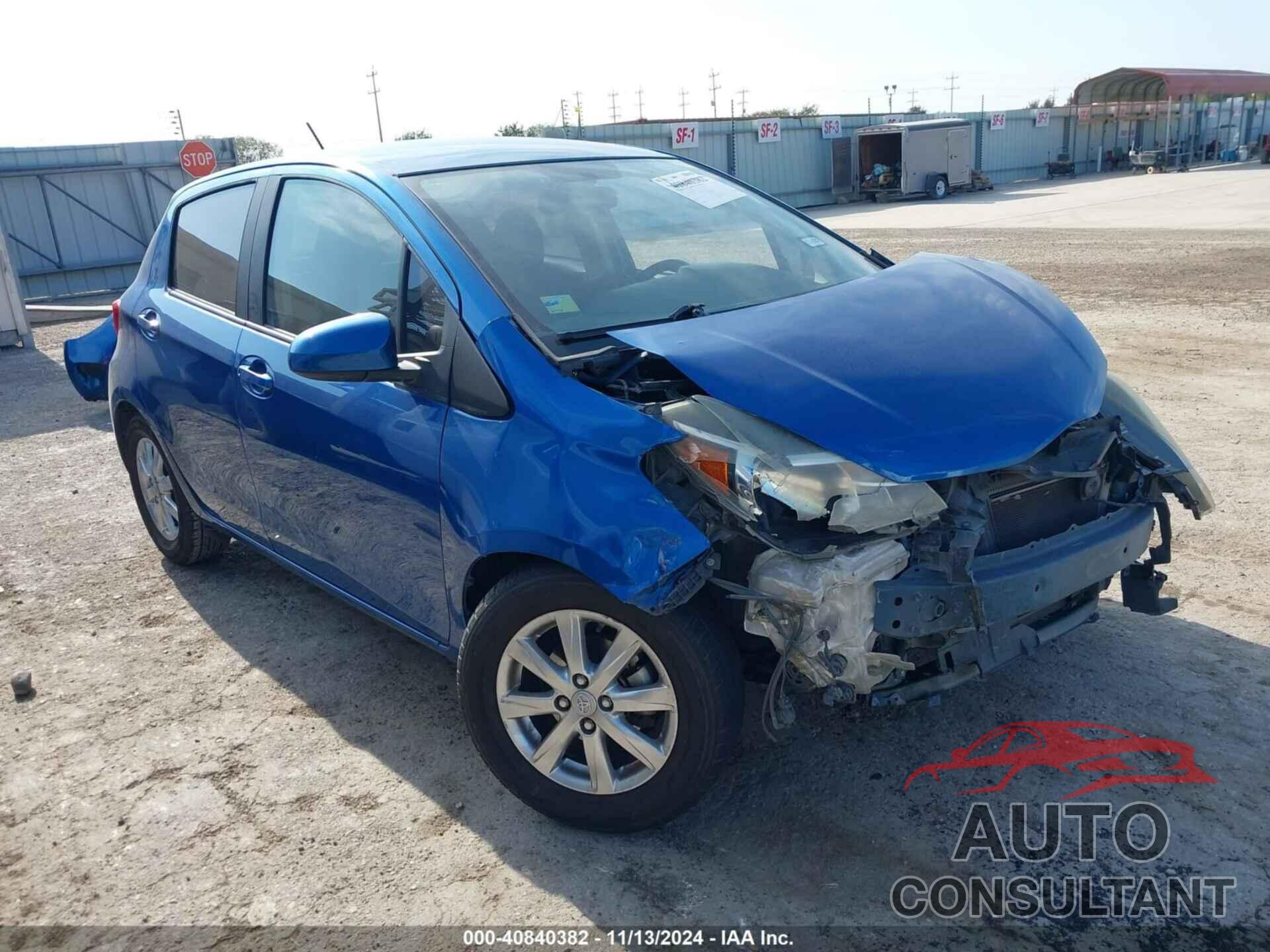 TOYOTA YARIS 2015 - VNKKTUD39FA021354