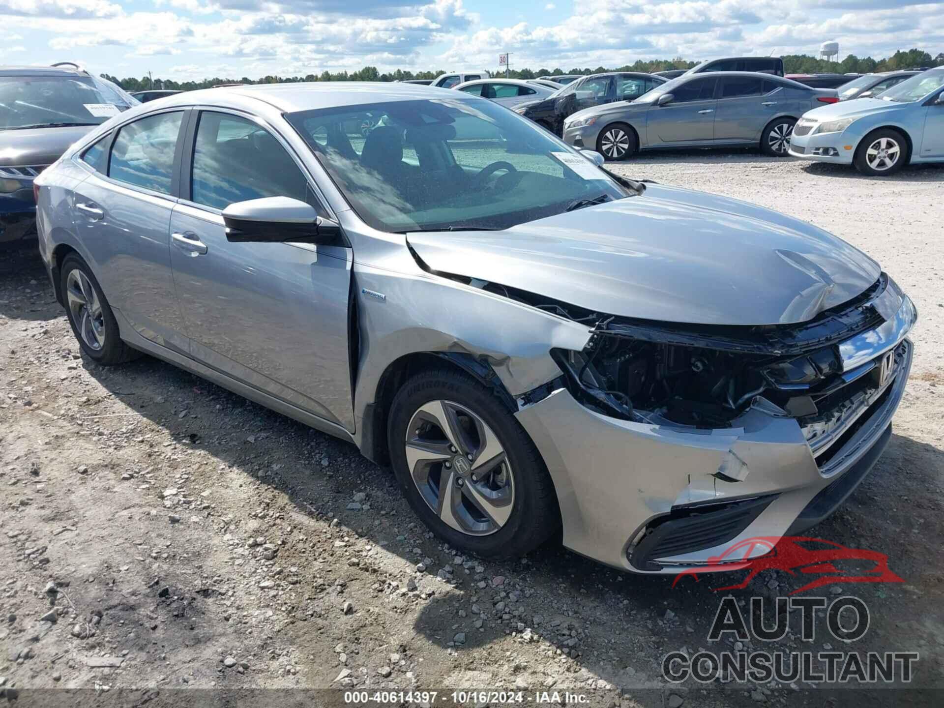 HONDA INSIGHT 2019 - 19XZE4F51KE031710