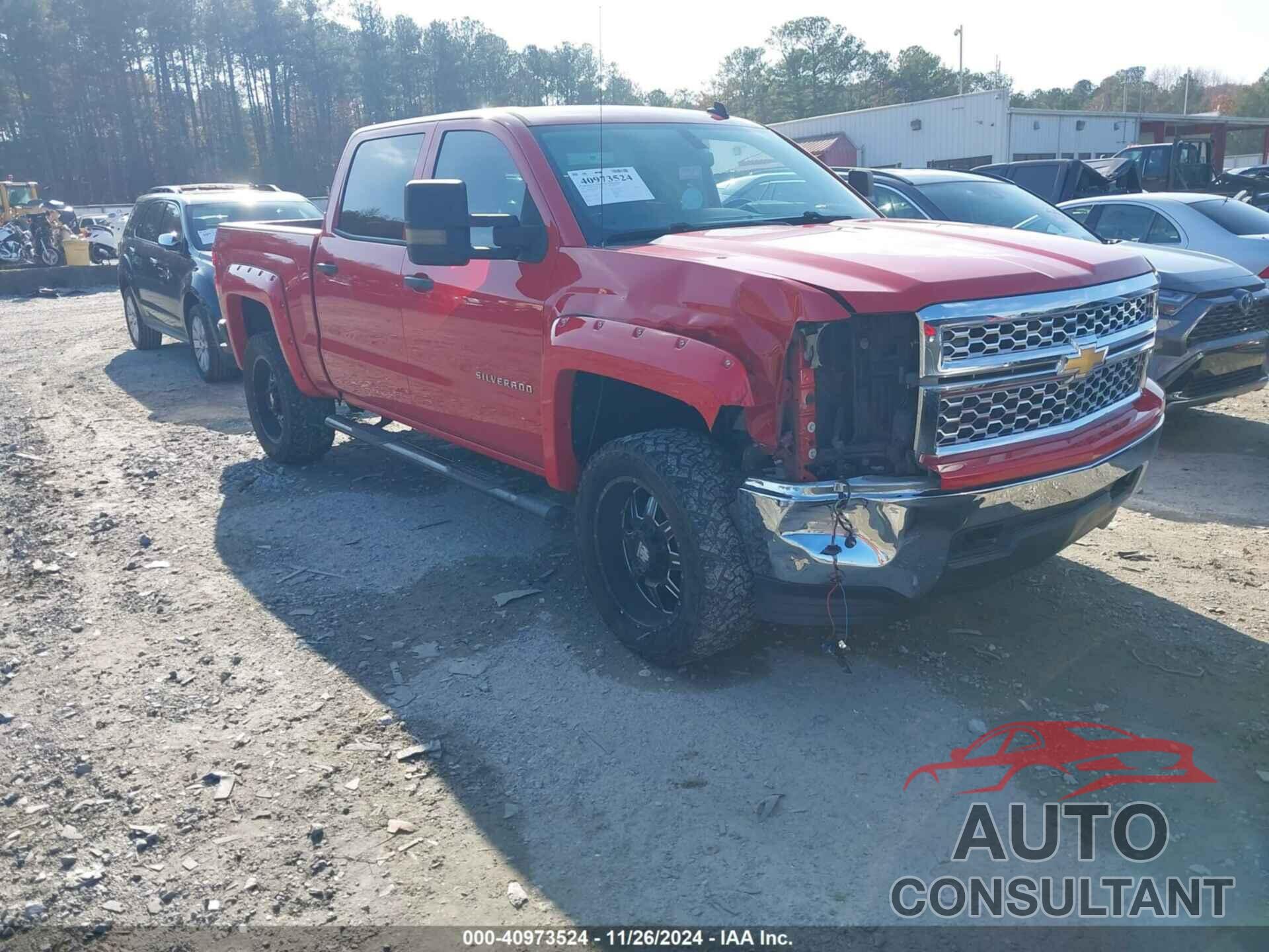 CHEVROLET SILVERADO 1500 2014 - 3GCUKREC6EG262370